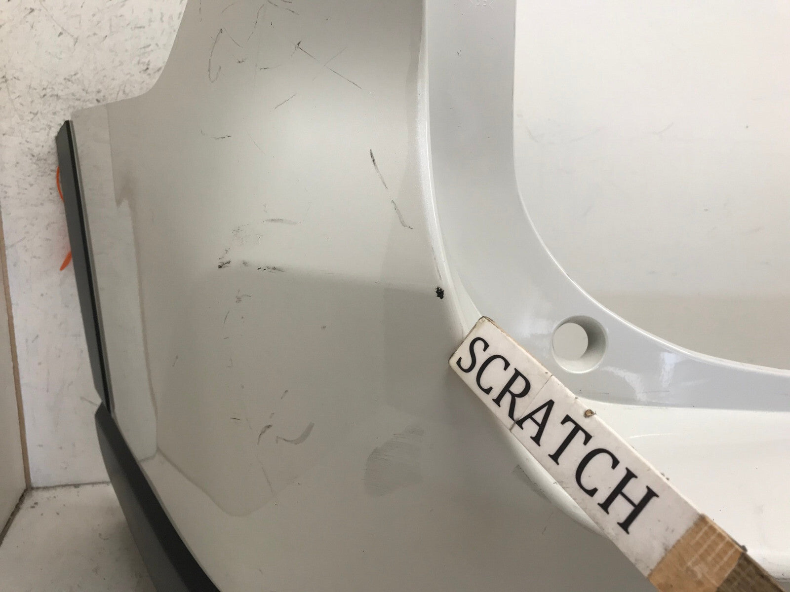 Rear Bumper Cover White 2019-2022 Subaru Forester Base/Limited 57704SJ301 OEM