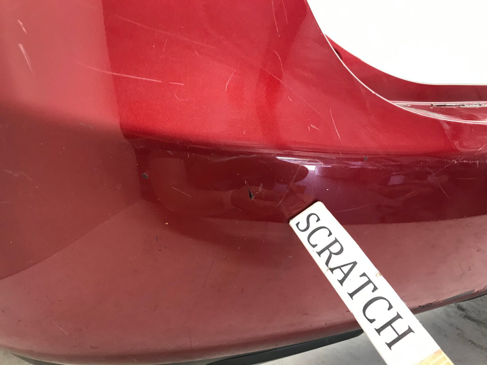Rear Bumper Cover Red 08-13 Nissan Rogue Select 14 15 SL SV S 85022-JM04H OEM