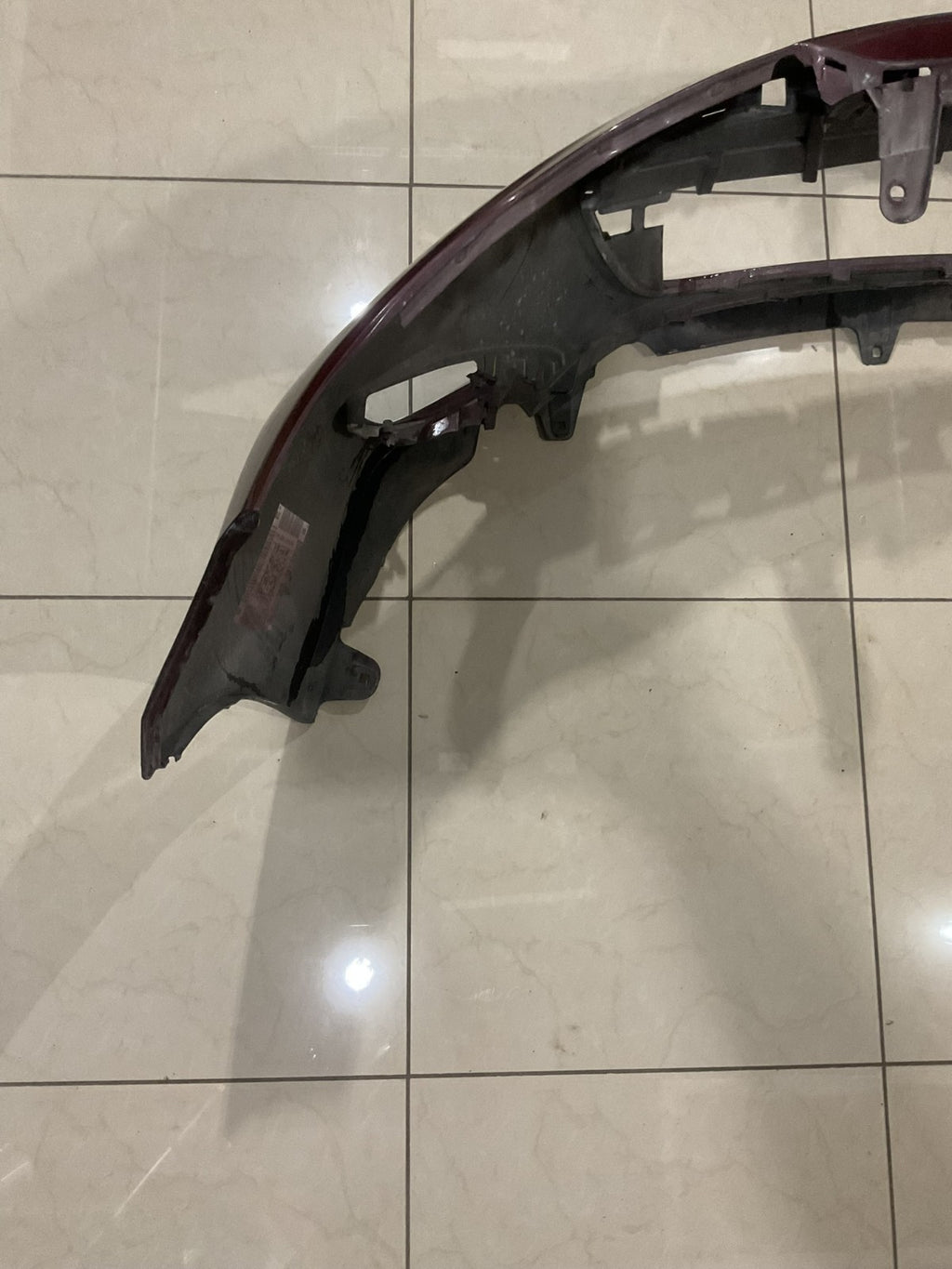 Front Bumper Cover Red 2013 2014 13 14 Toyota Avalon 52119+7050 OEM