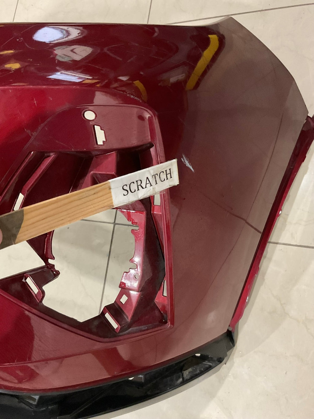 Front Bumper Cover Red 2019 2020 2021 2022 Nissan Murano S SL SV 62022+9UF0H OEM