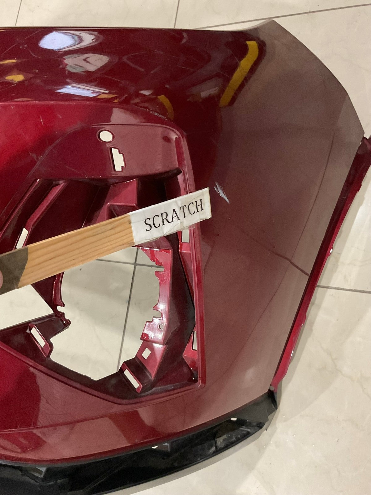 Front Bumper Cover Red 2019 2020 2021 2022 Nissan Murano S SL SV 62022+9UF0H OEM
