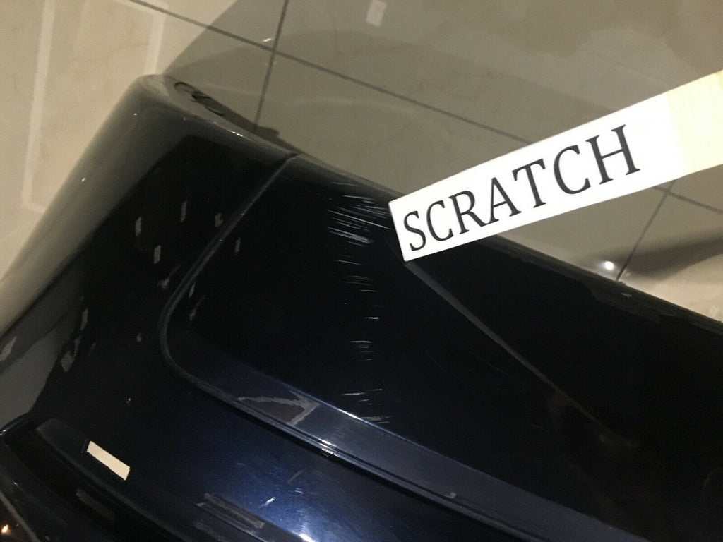 Rear Bumper Cover BMW 328i/328i xDrive Base w/o Sensor H w/Trim Lines 12-15 OEM