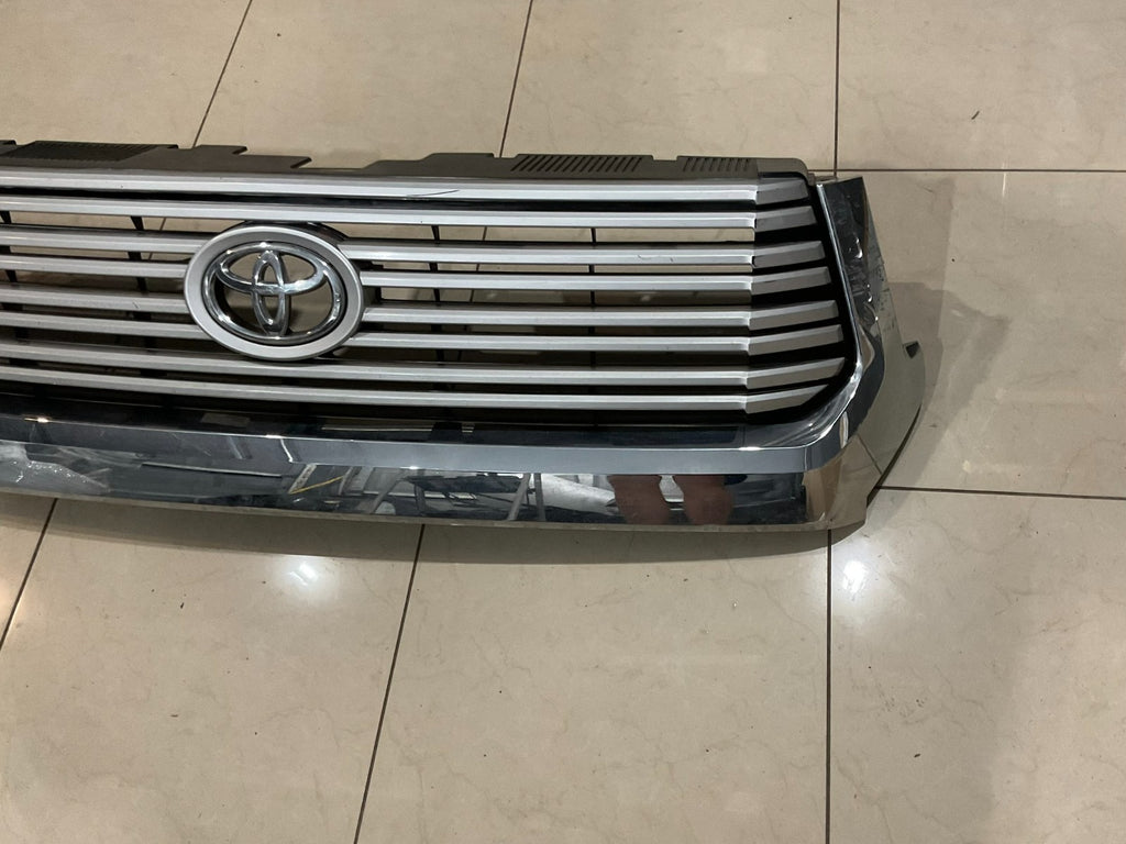 Grille Grill Silver Toyota Tundra 2014-2017 CAPA