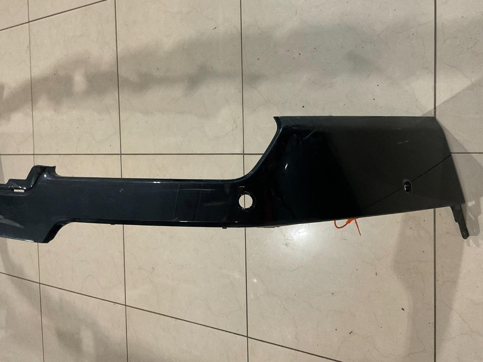 Rear Bumper Lower Valance Black 2019 - 2022 BMW X7 G07 5112+7209786 OEM