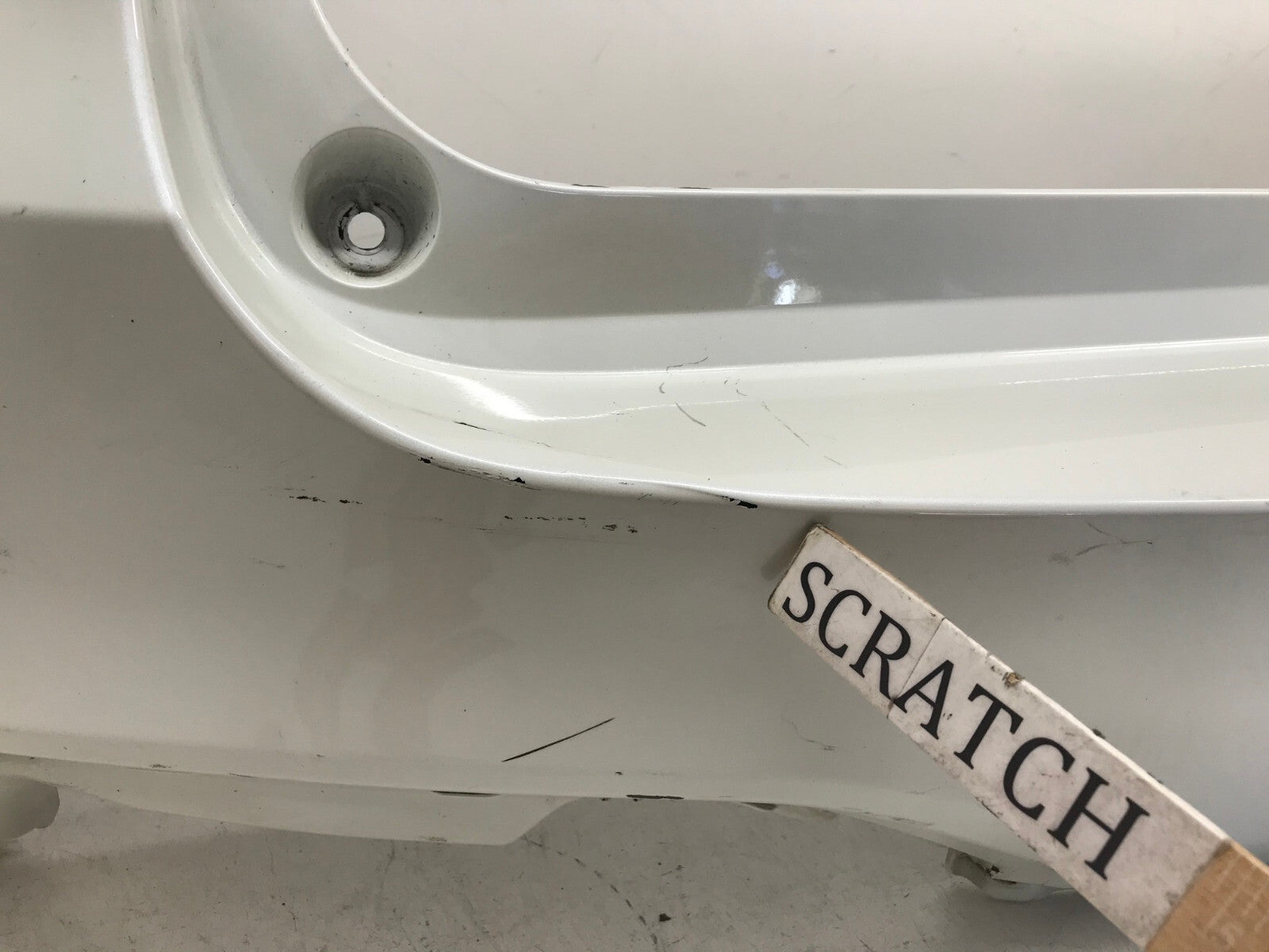 Rear Bumper Cover White 2016 2017 2018 Acura RDX Base/Tech 71501-TX4-ZY00 OEM