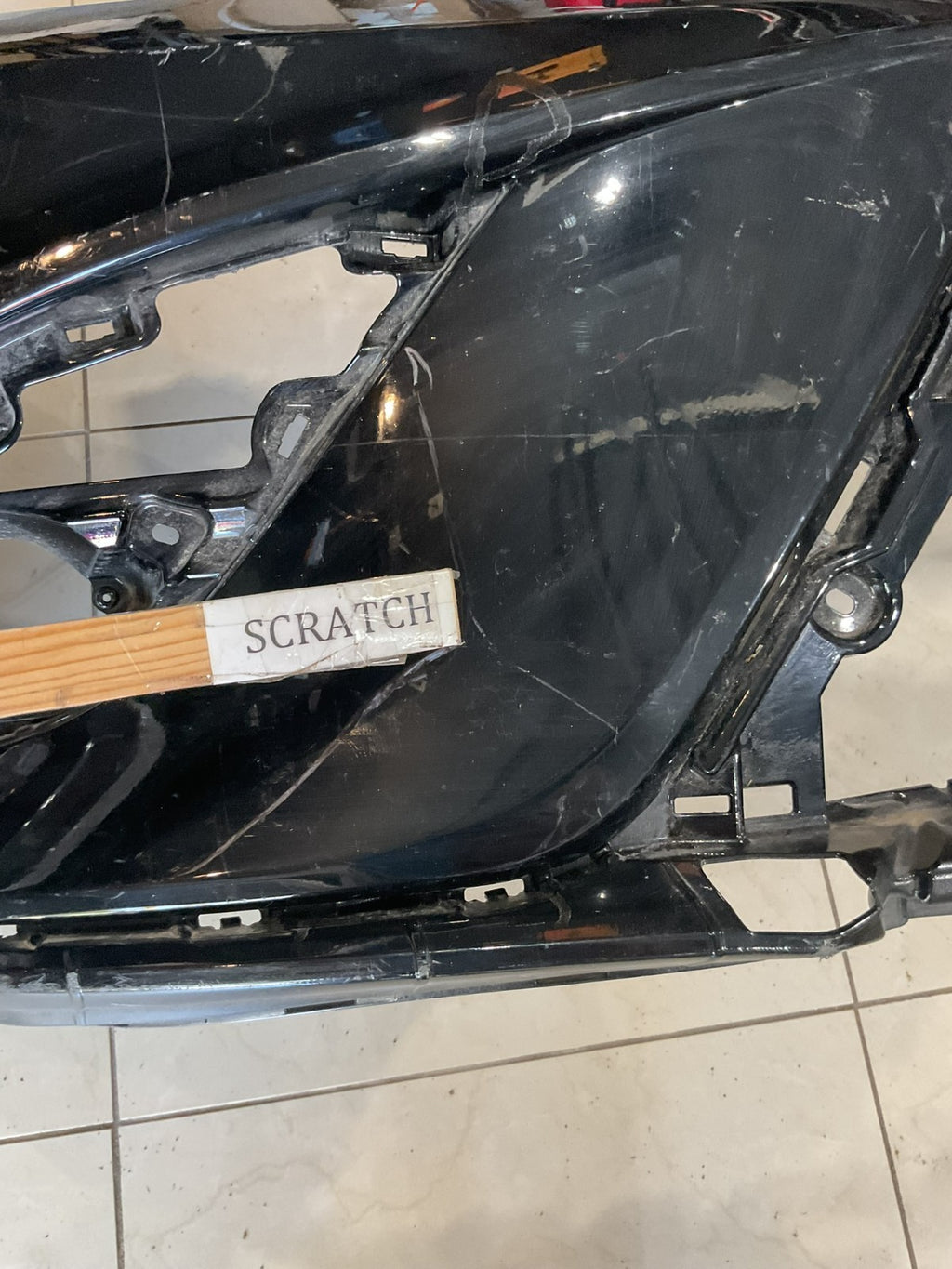 Front Bumper Cover Black Toyota Camry SE XSE Hybrid SE 2018-2020 52119+06e20 OEM