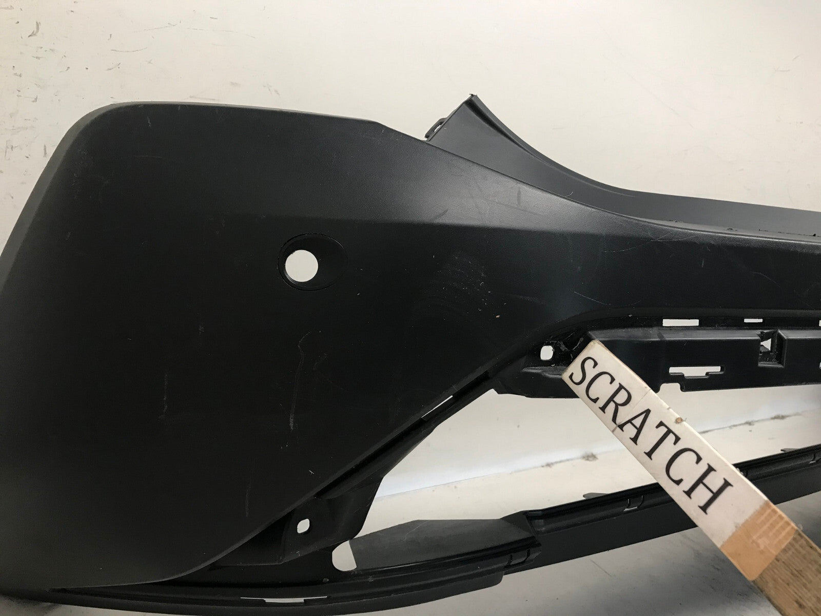 Rear Bumper Cover Black 2021-2022 Nissan Rogue Sport S/SV/SL w/Sensor Holes OEM