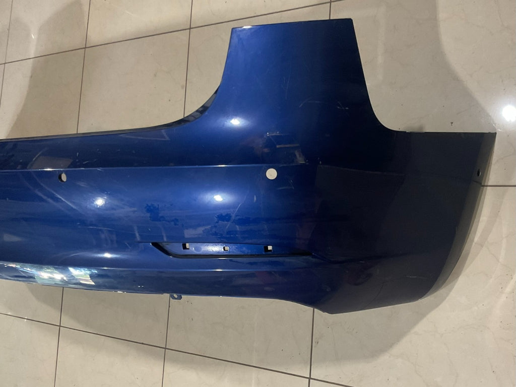 Rear Bumper Cover Blue 17-23 Tesla Model 3 CAPA