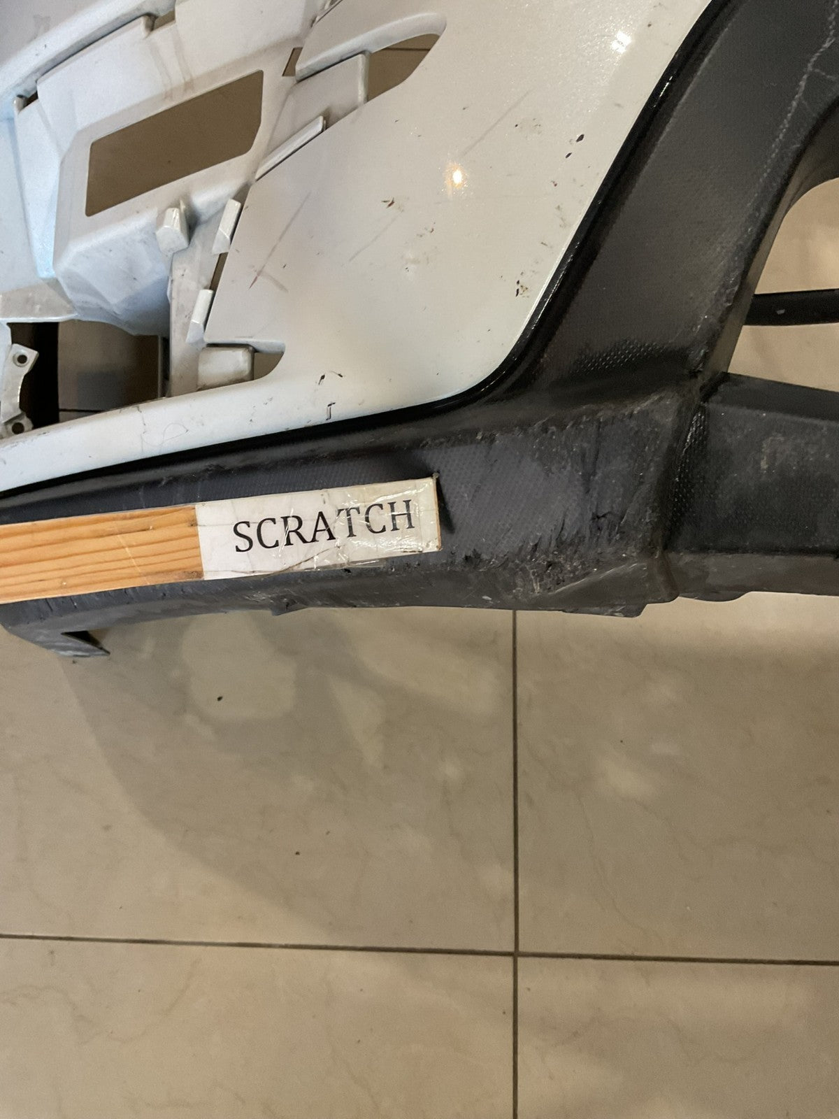 Front Bumper Cover White 2019 20 2021 Subaru Ascent 57704c00a OEM