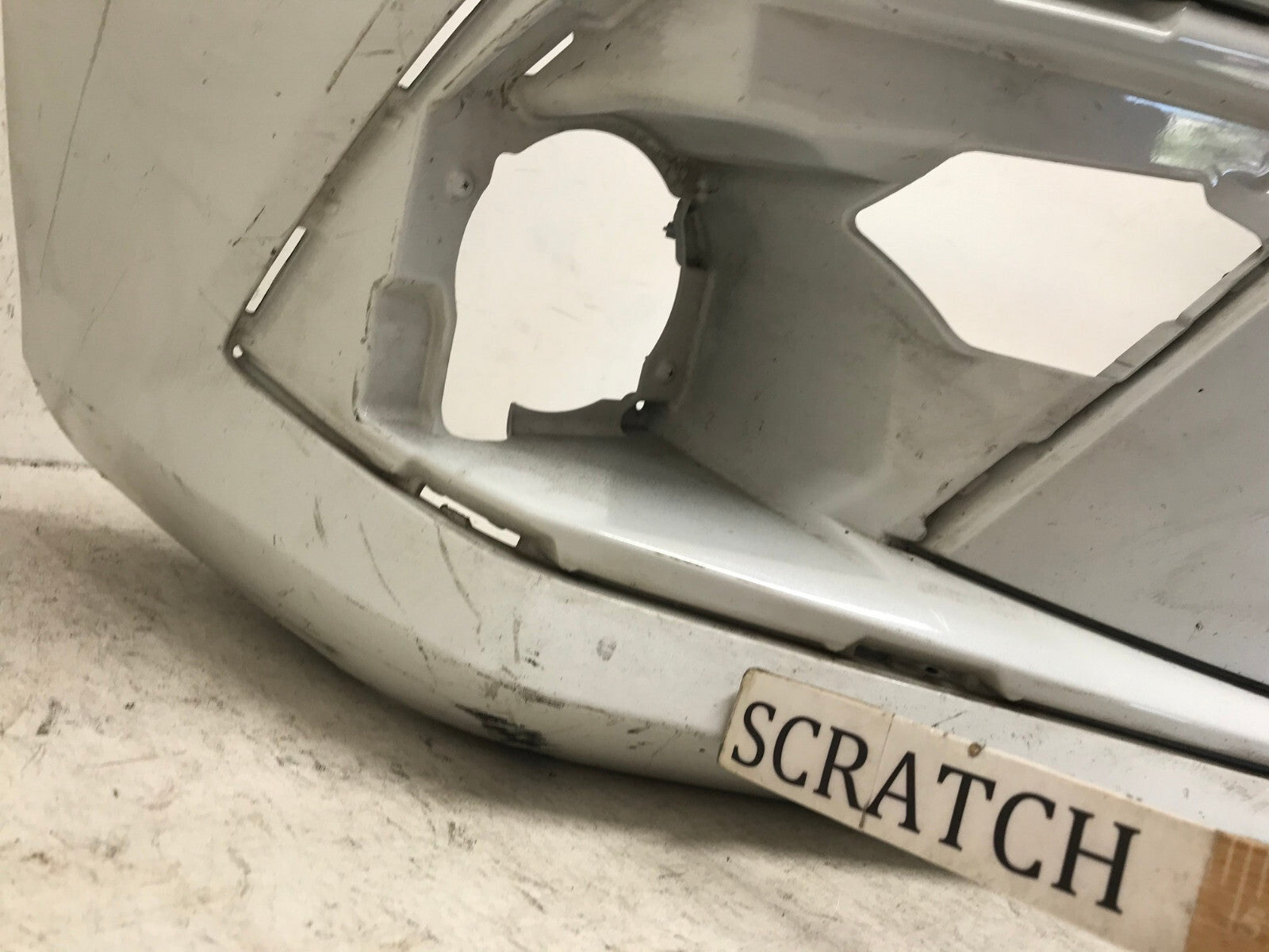 Front Bumper Cover White 2022 2023 Honda Civic EX/LX/Sport 71101-T20-A000 OEM