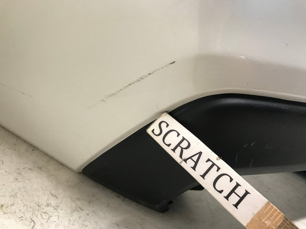 Rear Bumper Cover White 2020-2021 Subaru Legacy Base/XT/Sport w/Sensr Holes CAPA