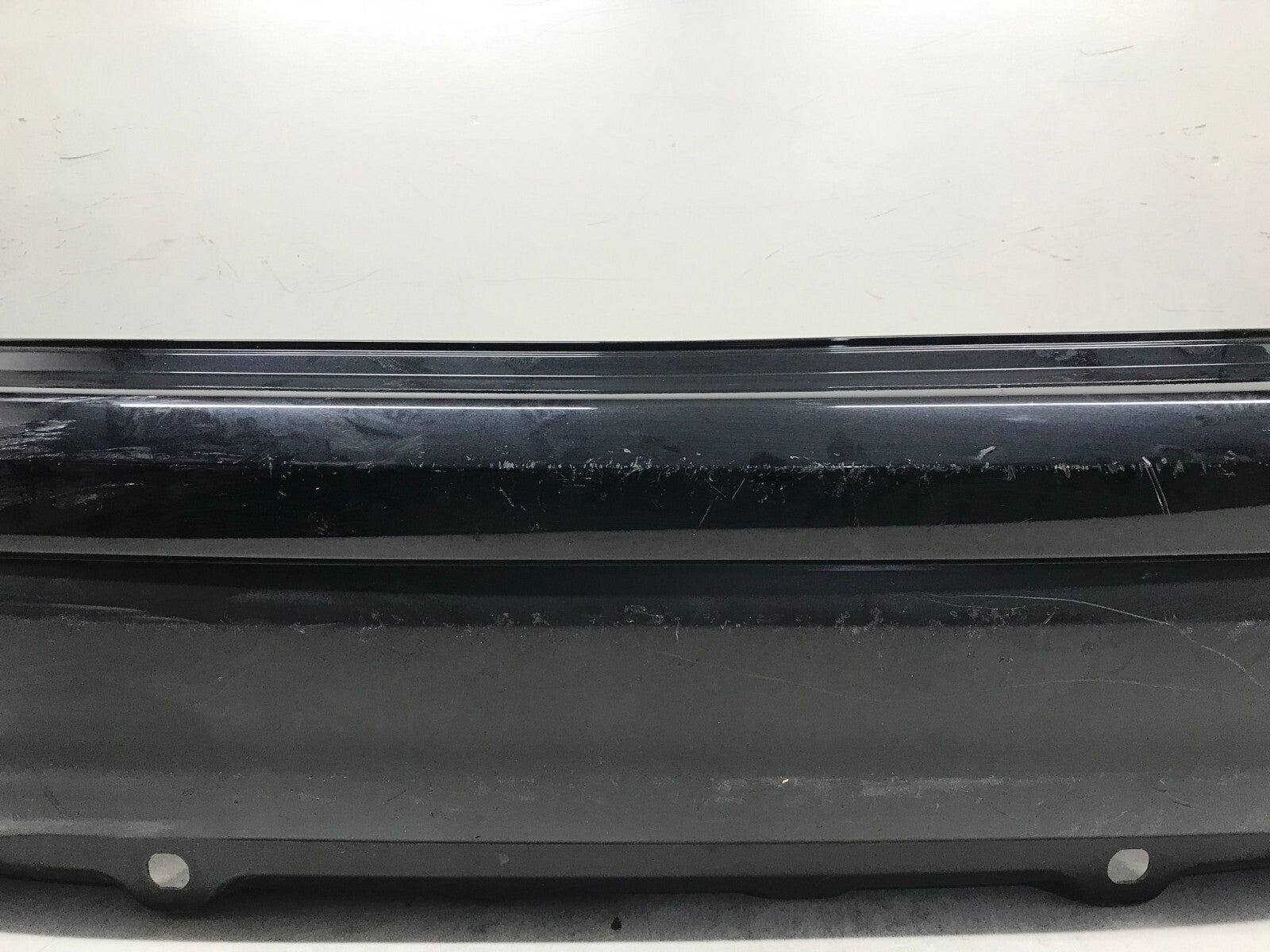Rear Bumper Cover Nissan Rogue Sport S/SL/SV w/Sensor Holes 2017-2019 OEM