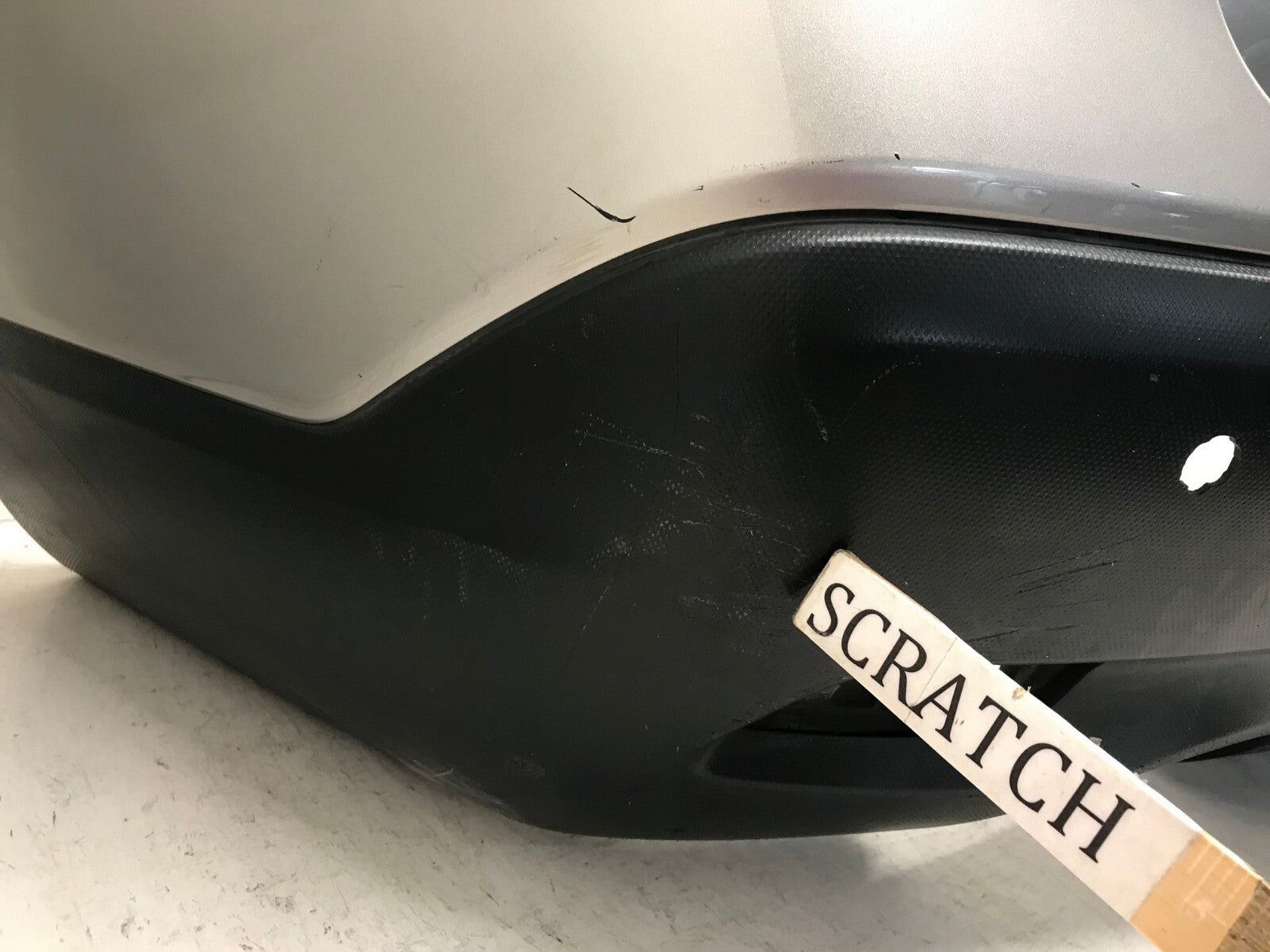 Rear Bumper Cover Subaru Ascent w/Sensor Holes Silver 2019 57704XC01A OEM2