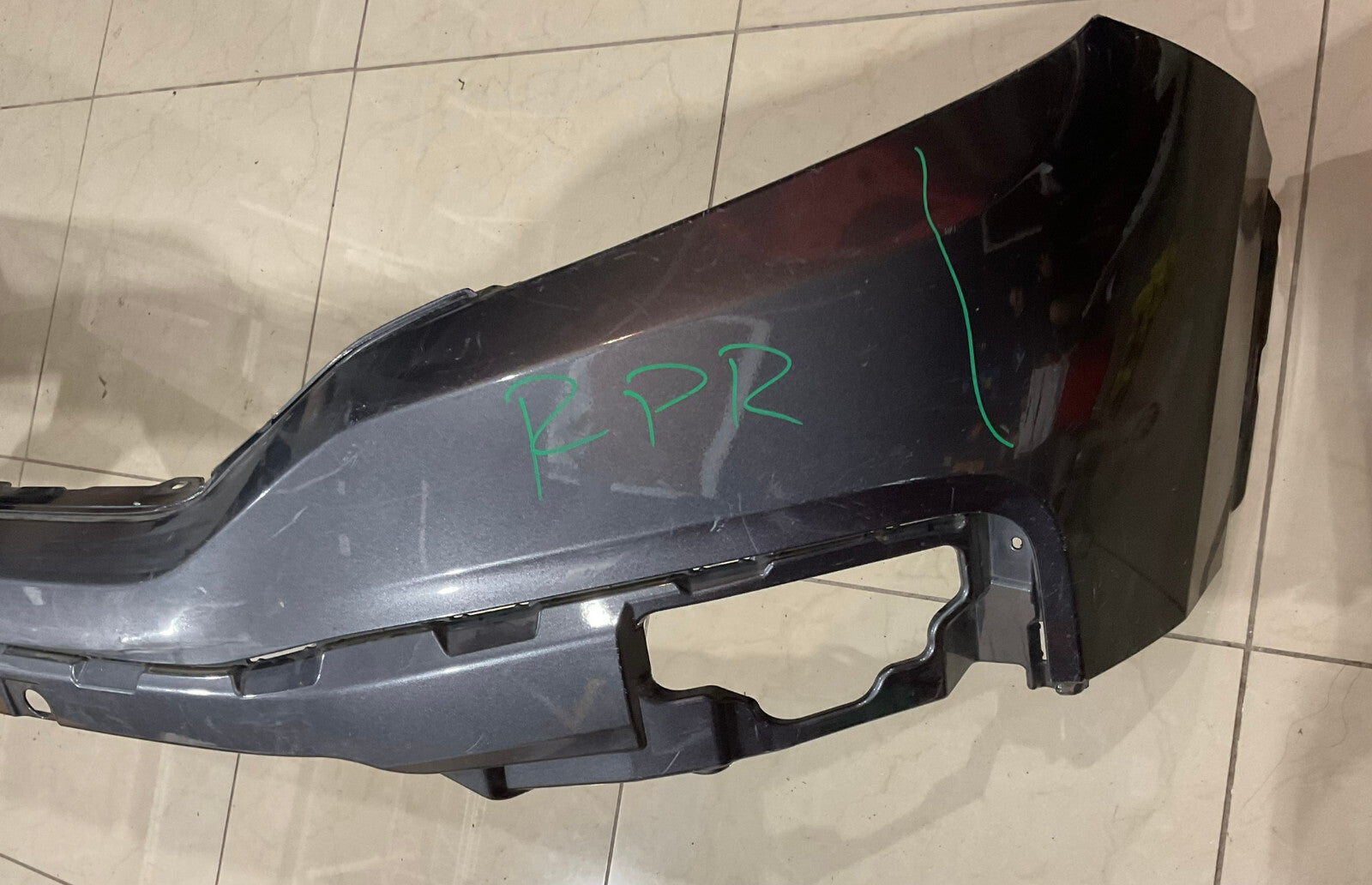 Front Bumper Cover Grey Honda CR-V 2017-2019 71101-TLAA500 OEM