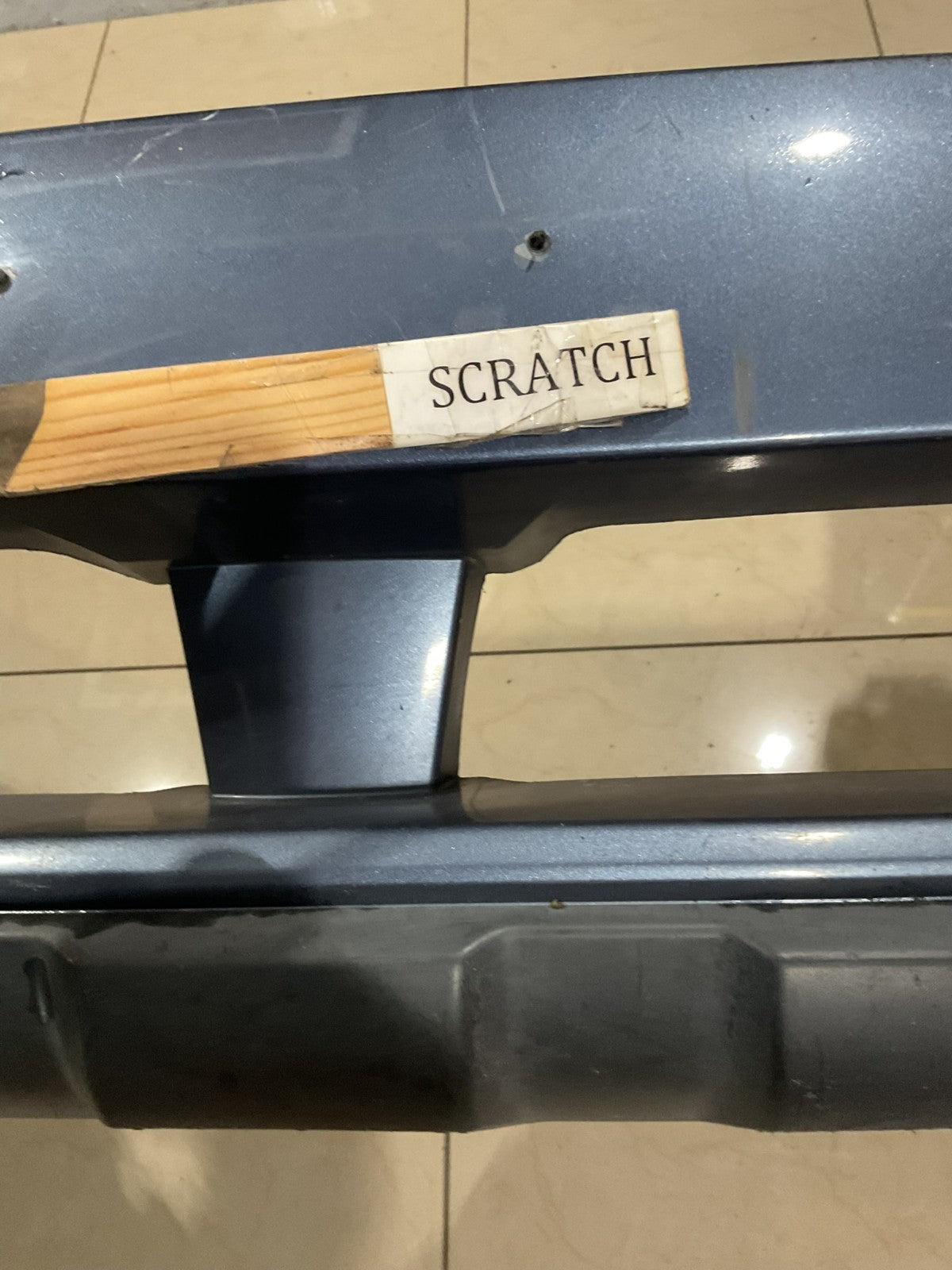 Front Bumper Cover Blue 2013-2014 Subaru Outback Wagon 57704aj12a OEM