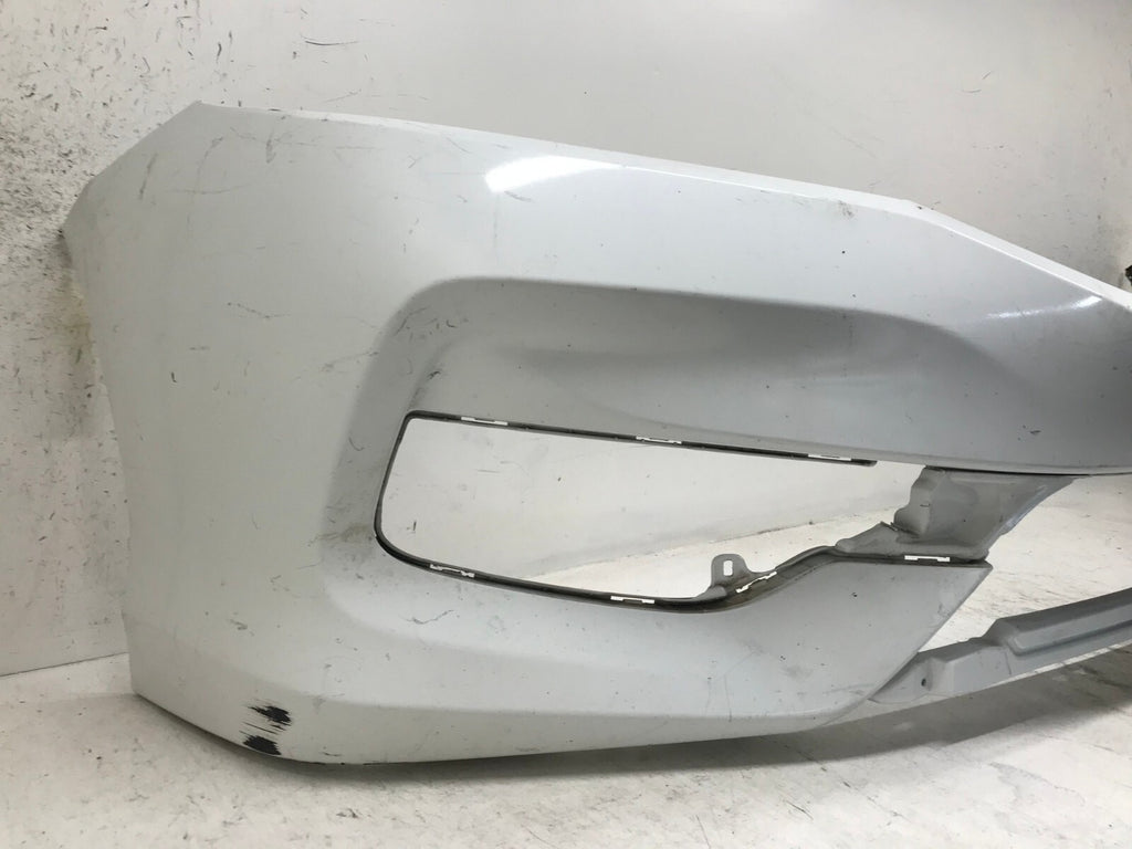 Front Bumper Cover White Honda Accord EX LX EX L Sport Touring Hybrid 13-15 OEM