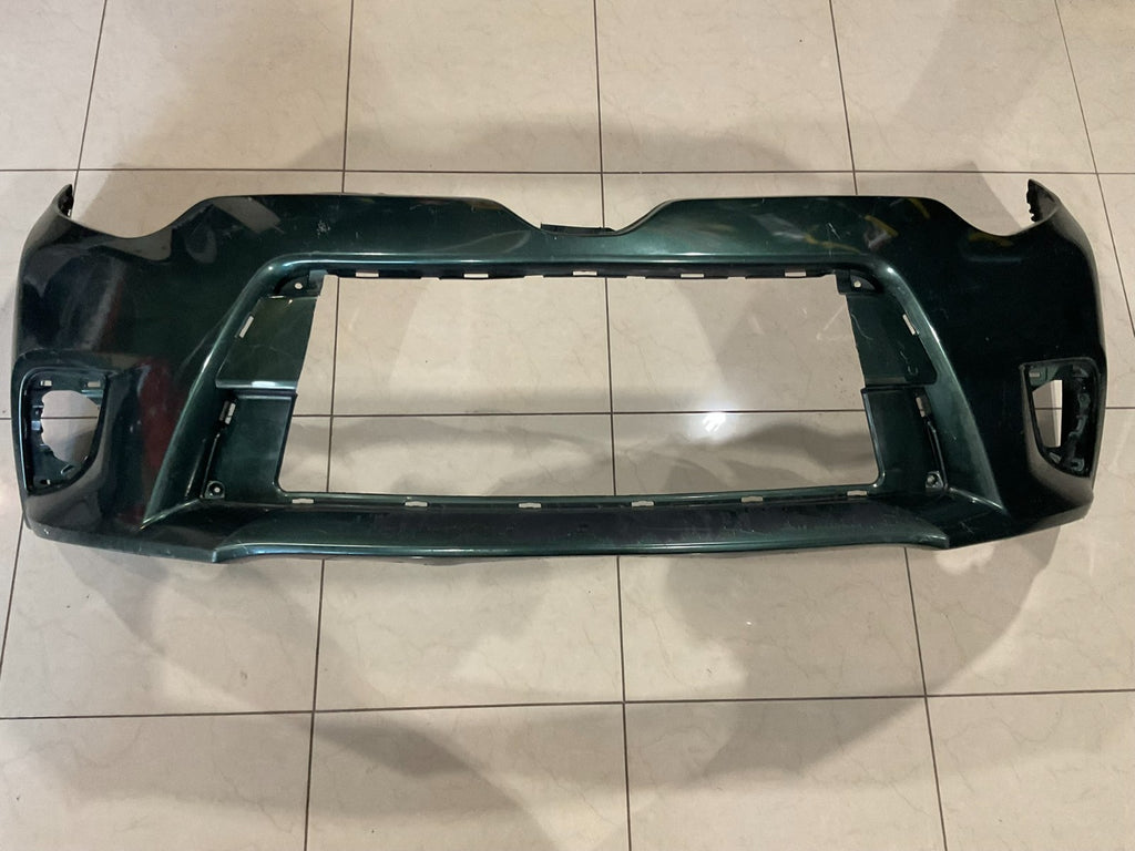 Front Bumper Cover Green 2014-2016 Toyota Corolla CE L LE LE ECO Models CAPA