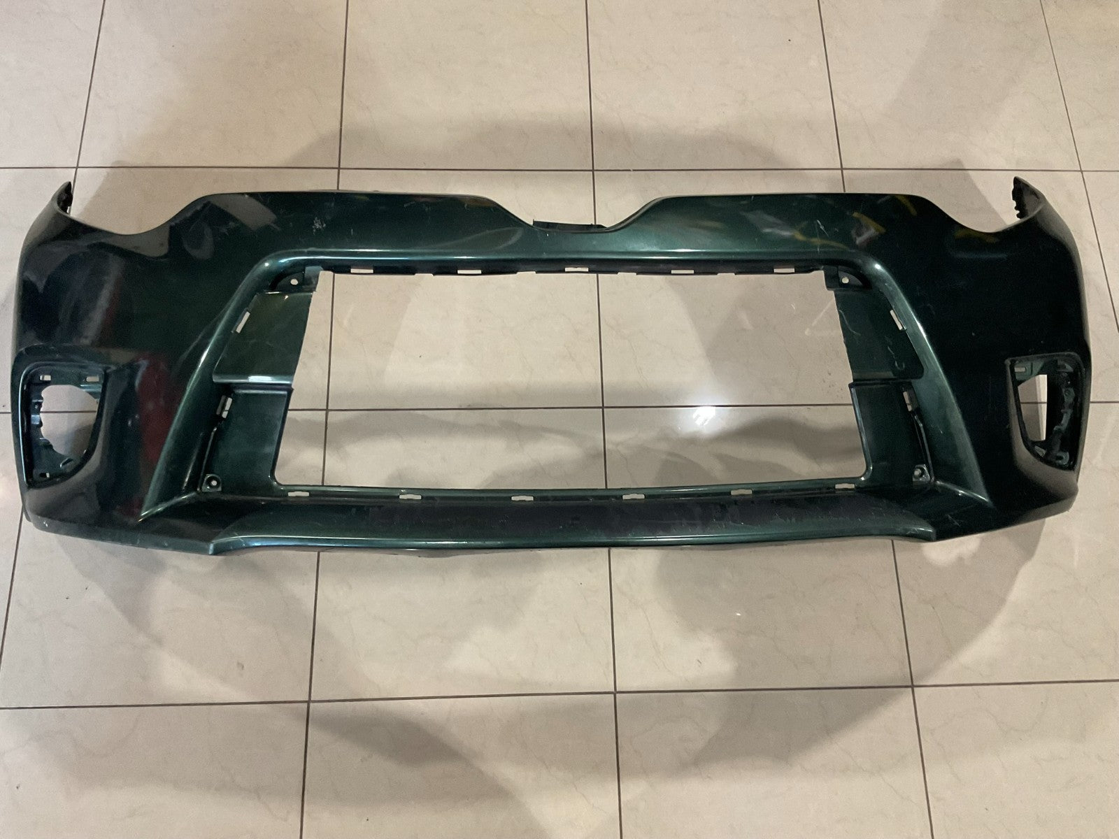 Front Bumper Cover Green 2014-2016 Toyota Corolla CE L LE LE ECO Models CAPA