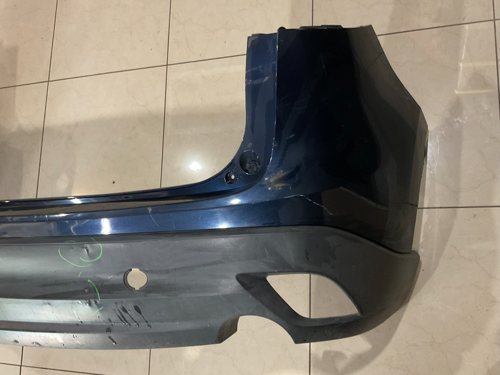 Rear Bumper Cover Blue 2013-2016 Mazda CX-5 kd47+50221 OEM