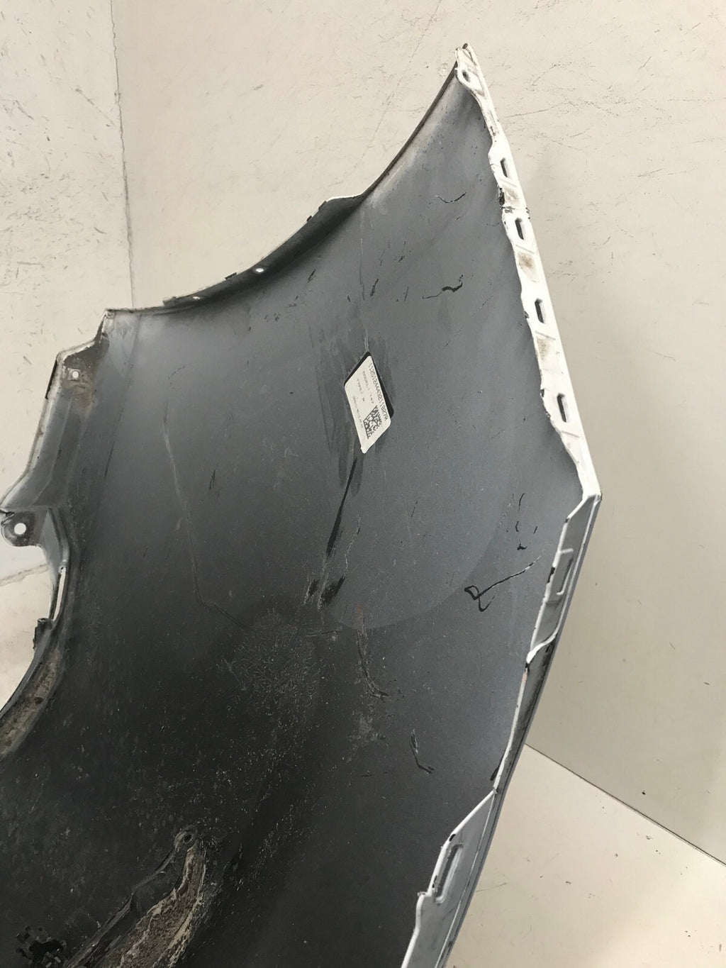 Rear Bumper Cover White 2022 2023 Honda Civic Hatchback w/Sensor Holes OEM