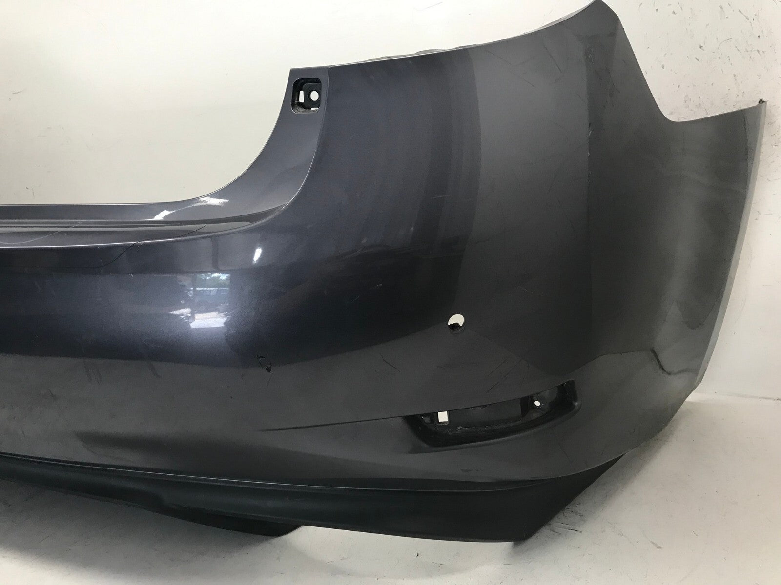 Rear Bumper Cover Lexus ES350 Base w/Sensor Holes Grey 16-2018 52159-06A50 OEM2