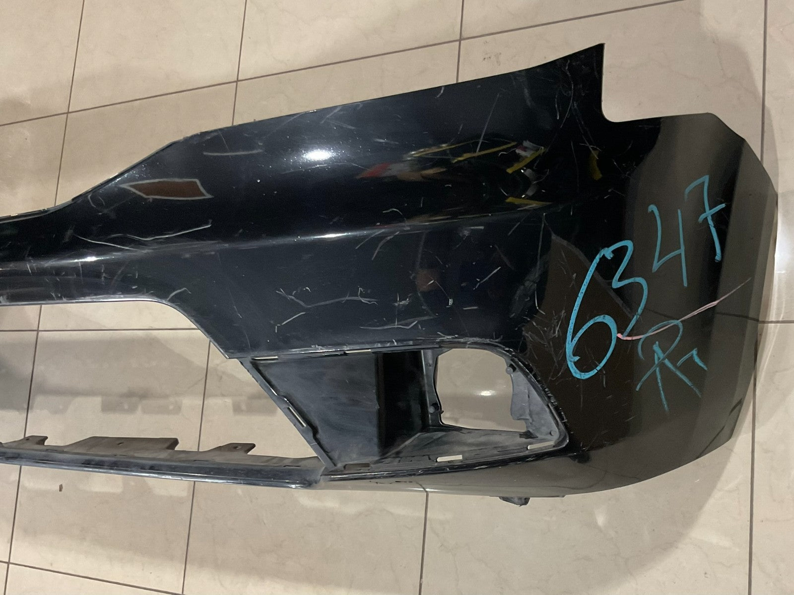 Front Bumper Cover Black Honda Pilot EX EX L LX SE 2012-2015 71101+sza+zy00 OEM