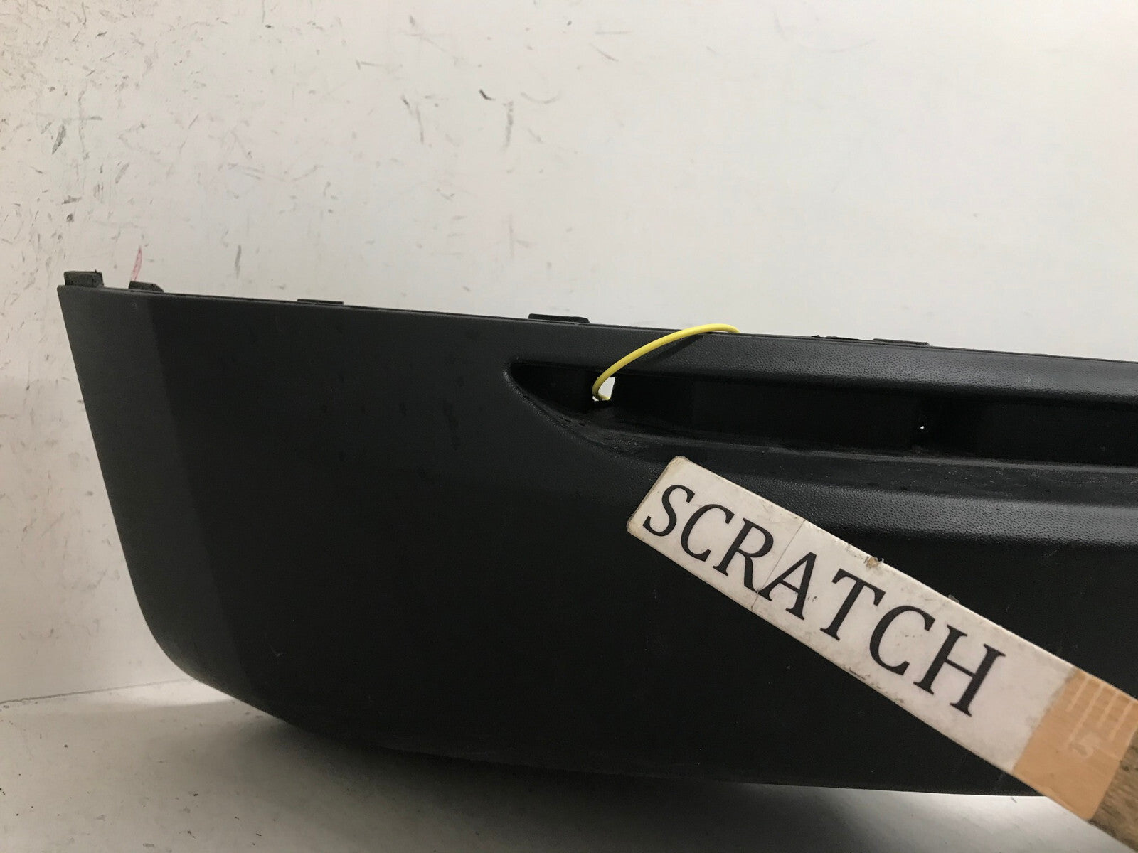 Rear Lower Bumper Cover Black Volkswagen Tiguan 09-18 5N0807521 OEM