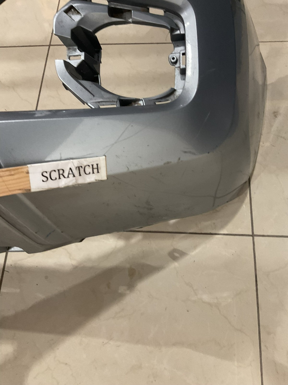 Front Bumper Cover Grey Toyota Tacoma SR SR5 Limited 2016-2018 52119+04240 OEM