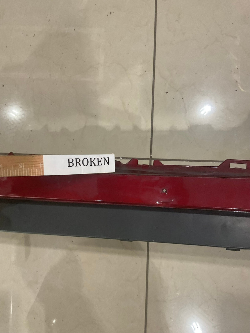 Front Bumper Cover Red 2022-2023 Nissan Rogue Sport S/SL/SV 62022+6RR0H OEM