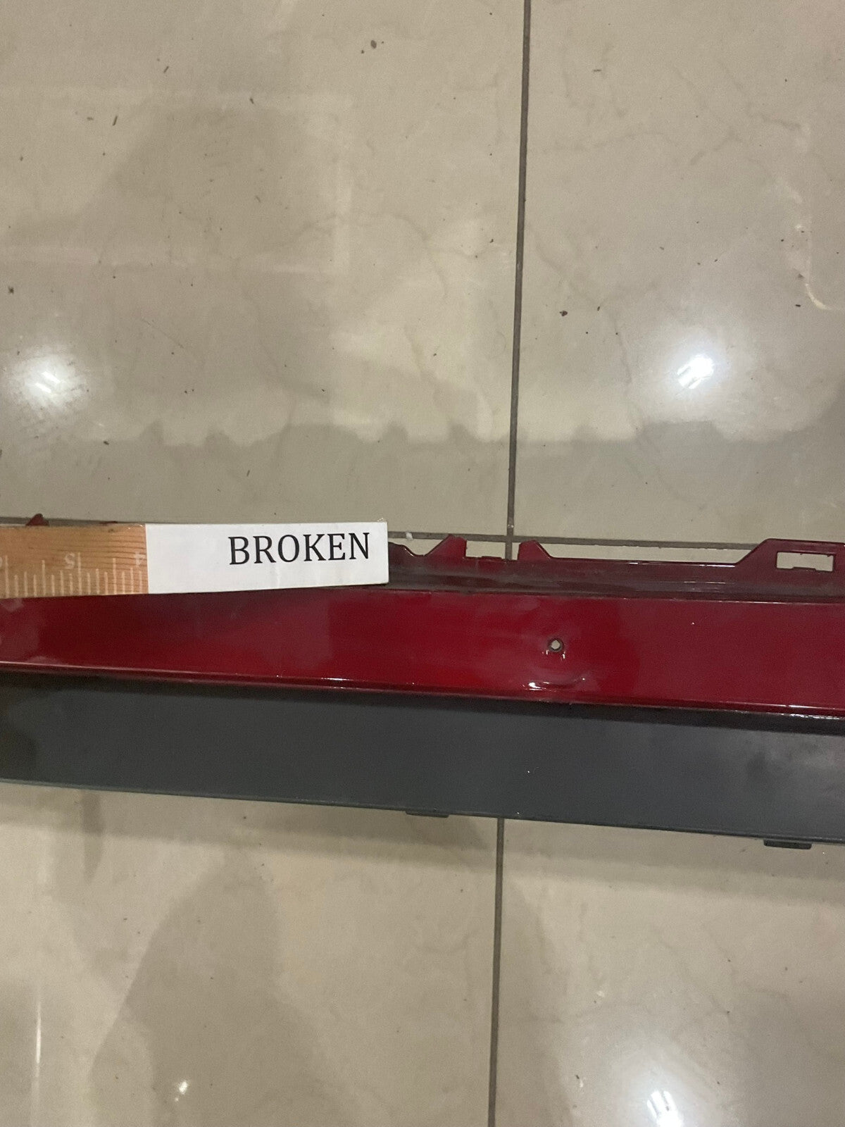 Front Bumper Cover Red 2022-2023 Nissan Rogue Sport S/SL/SV 62022+6RR0H OEM