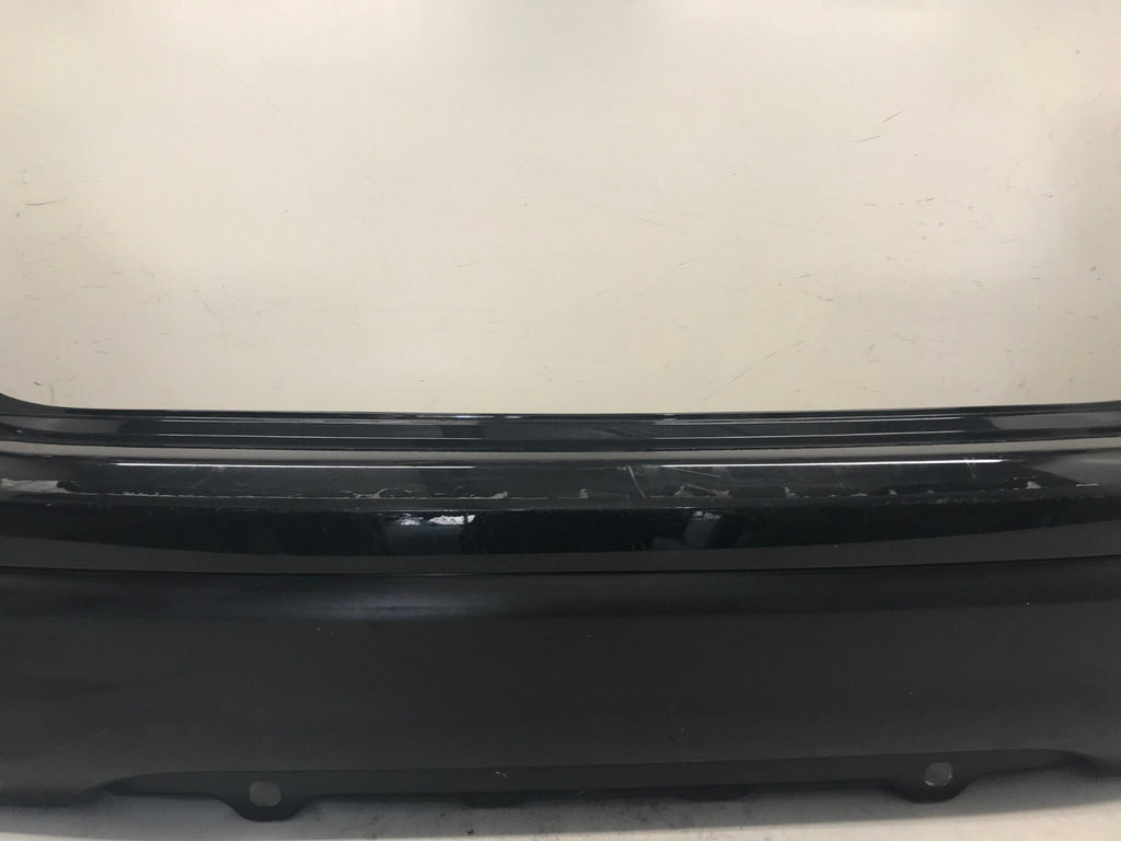 Rear Bumper Cover Black Nissan Rogue Sport S SL SV 2017 2018 w/Sensor Holes OEM