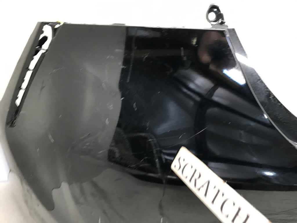 Rear Bumper Cover Toyota Camry SE XSE Hybrid SE w/Sensor Holes Black 18-19 OEM