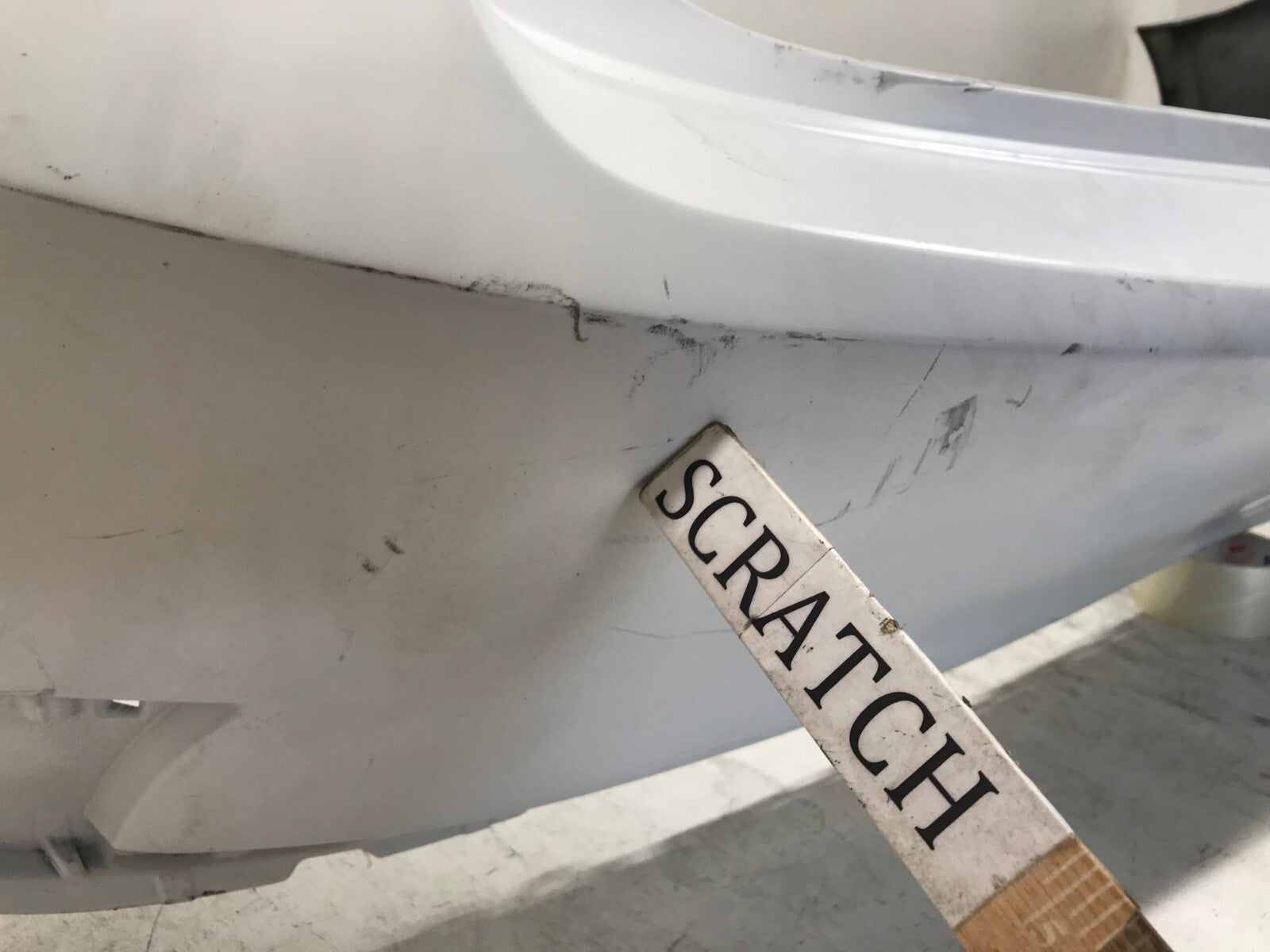 Rear Bumper Cover White 14-16 Lexus IS250/IS350/IS300 Base/F Sp 52159-53220 OEM