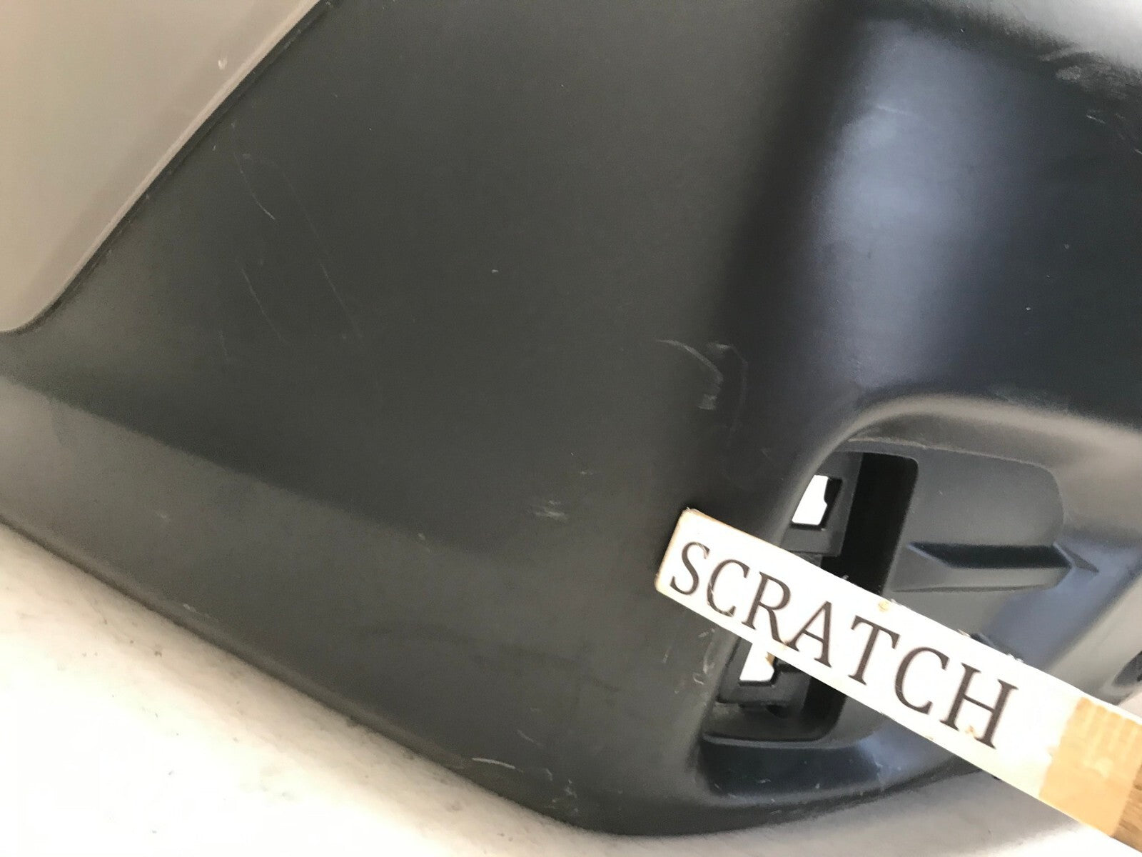 Rear Bumper Cover Gray Subaru Forester 2019 2020 w/Sensor Holes 57704AN31A OEM
