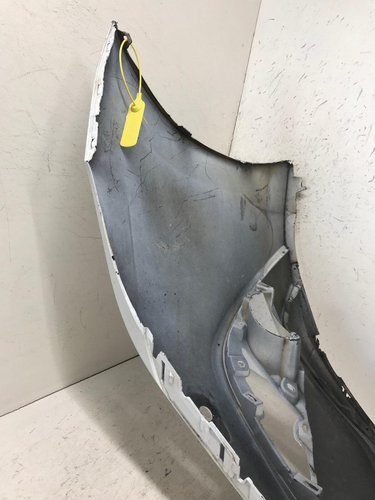 Front Bumper Cover White 21-22 Toyota Camry SE/XSE/Hybrid SE w/Sensor Holes OEM