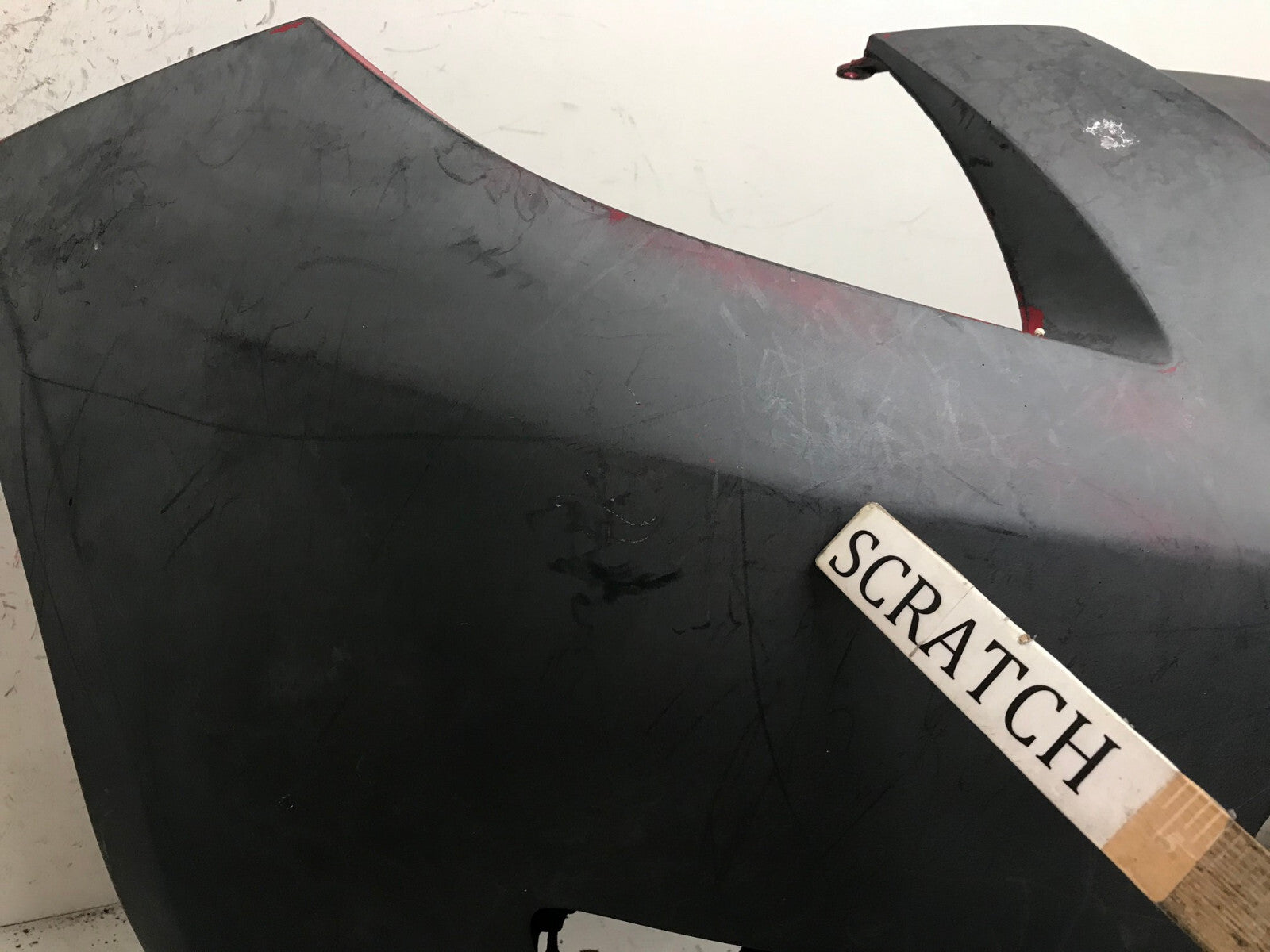 Front Bumper Cover Black 2007-2012 Toyota Yaris Sedan 52119-52934 OEM