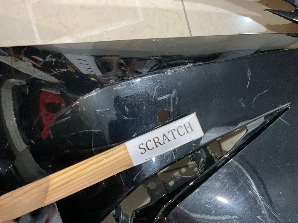 Front Bumper Cover Black 2019-2023 Lexus ES250 ES350 ES300H CAPA
