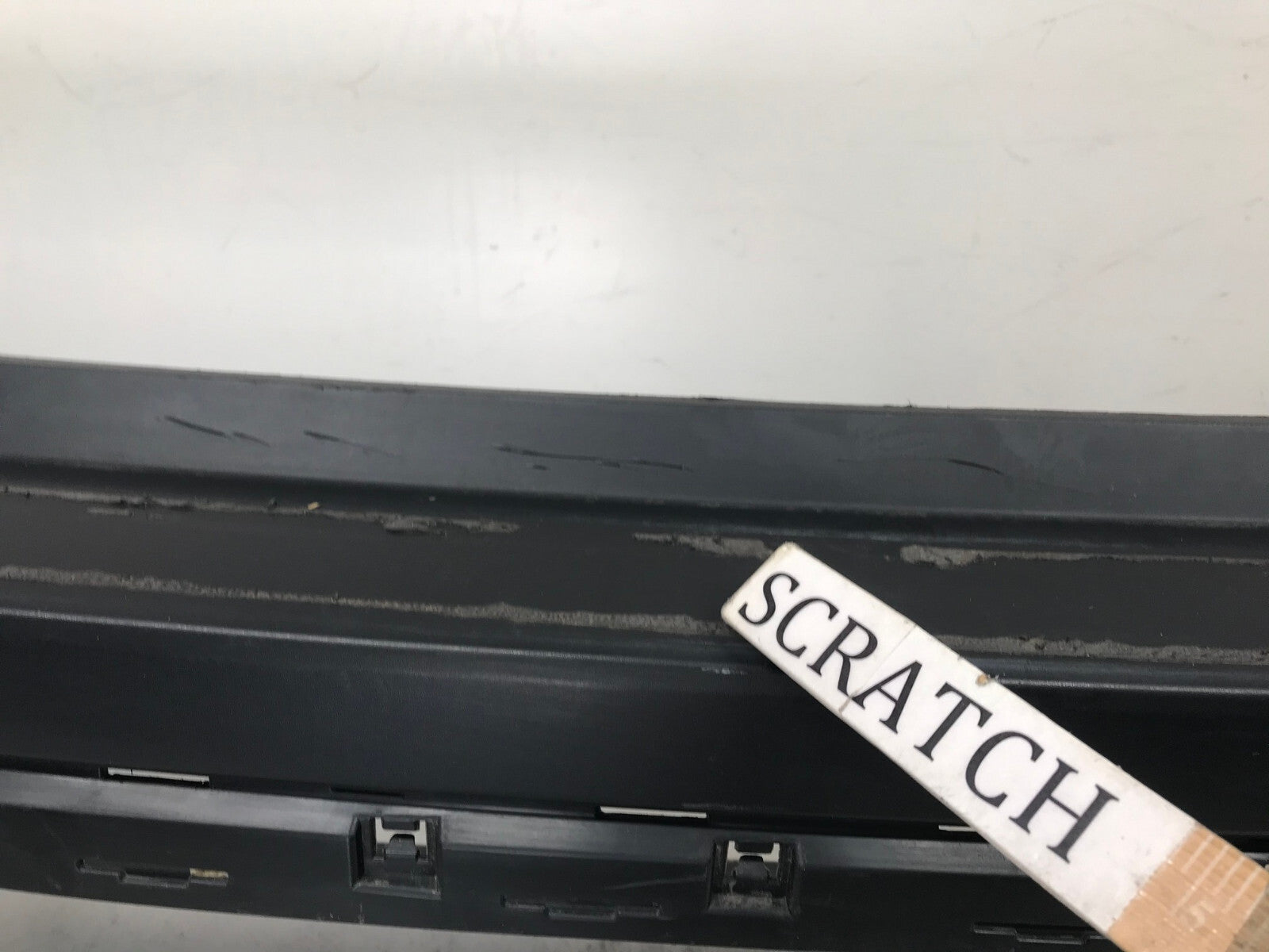 Rear Bumper Cover Black 2021-2022 Nissan Rogue Sport S/SV/SL w/Sensor Holes OEM