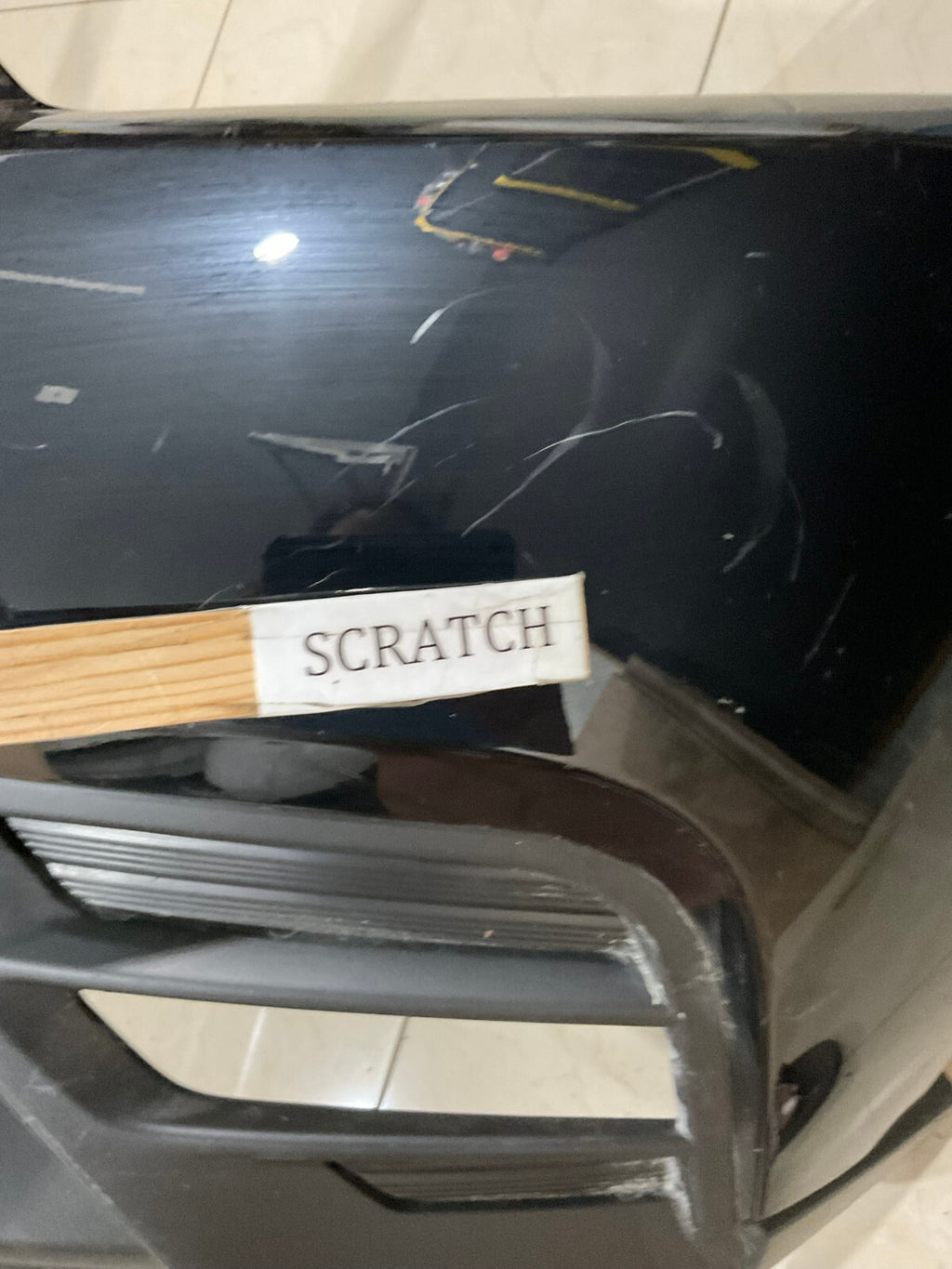 Front Bumper Cover Black 2018-2019 Nissan Kicks S/SV 62022+5RB0H OEM