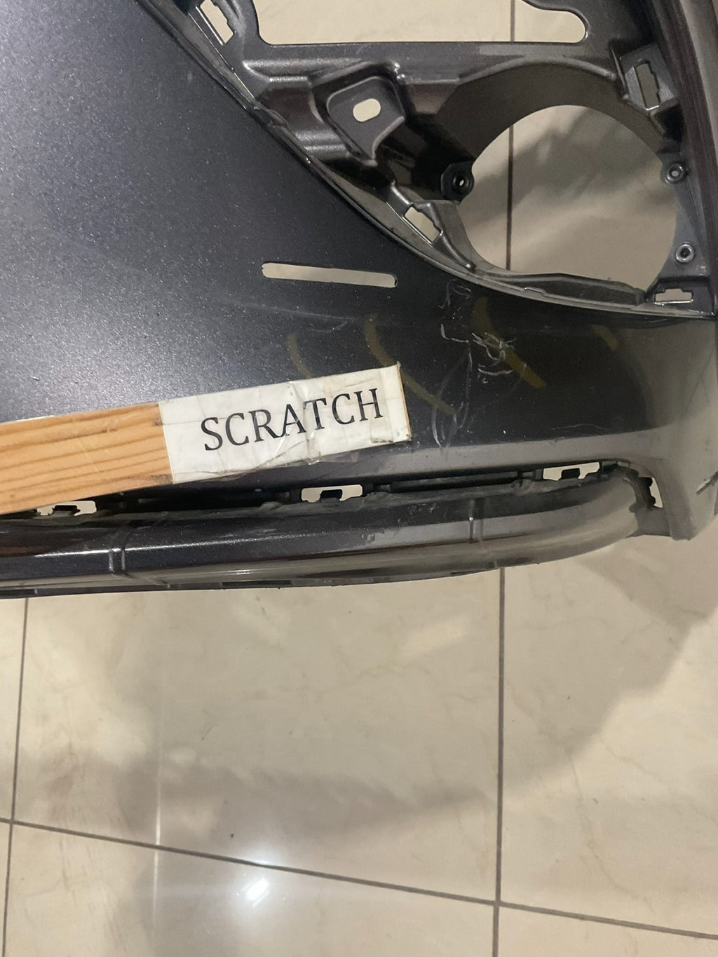 Front Bumper Cover Grey Toyota Camry XSE SE Hybrid SE 2018-20 52119+06e20 OEM