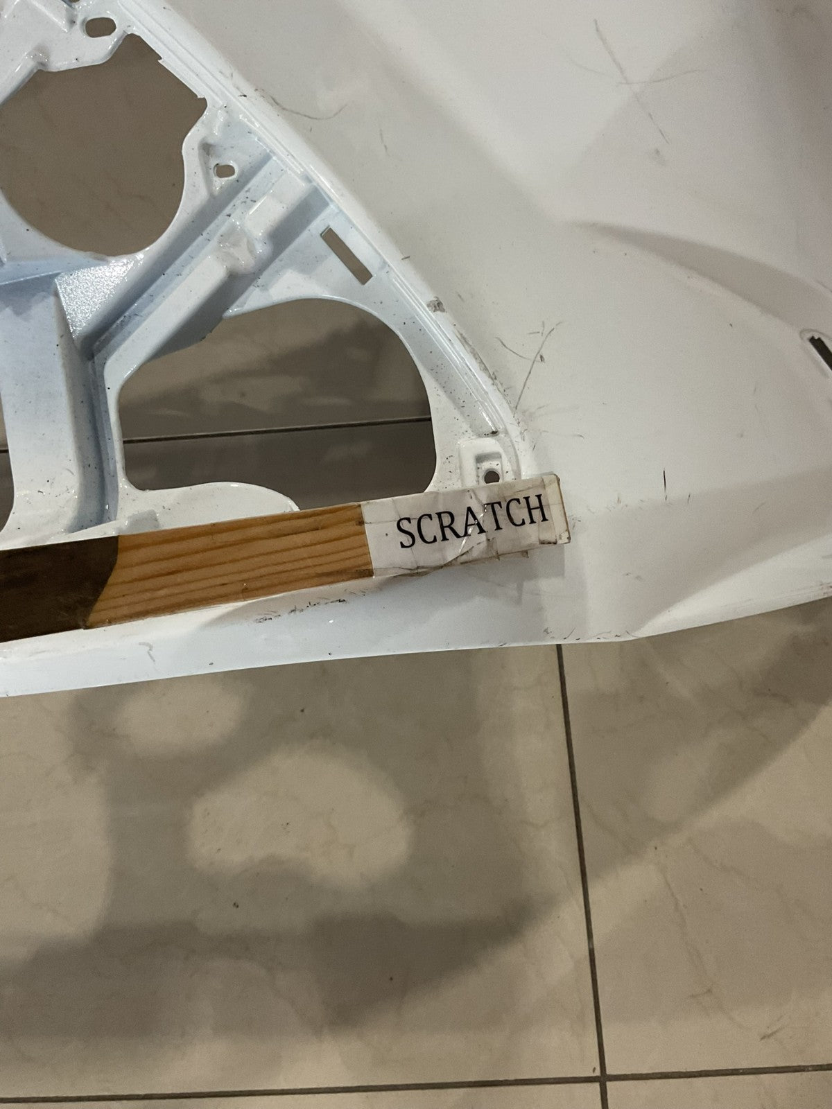 Front Bumper Cover White 2020-2022 Toyota Corolla LE CAPA