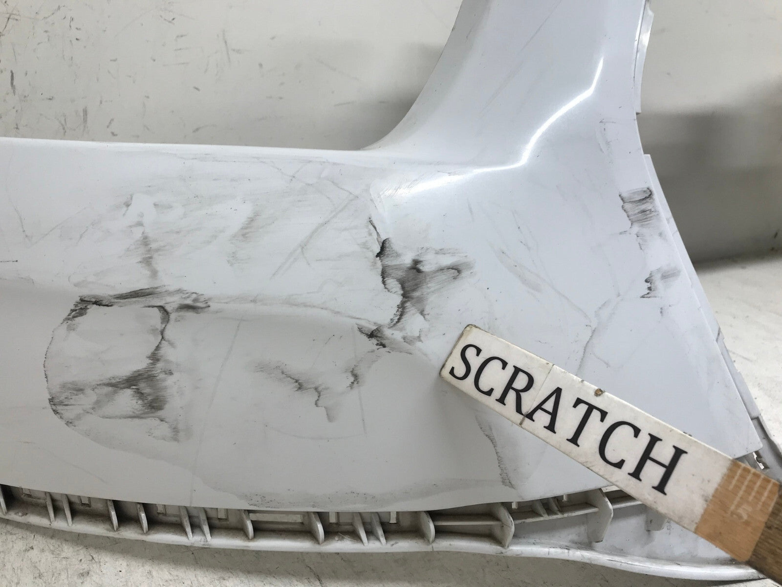 Front Bumper Cover White 2020 2021 Ford Transit 150/250/350 LK41-R17757-ACW OEM