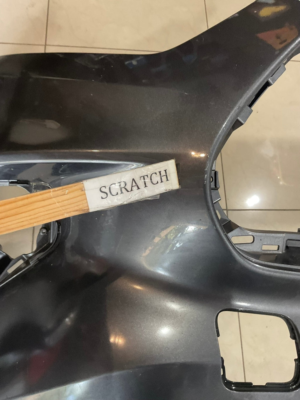 Front Bumper Cover Grey 2020 2021 Toyota Highlander 52119+0E440 OEM