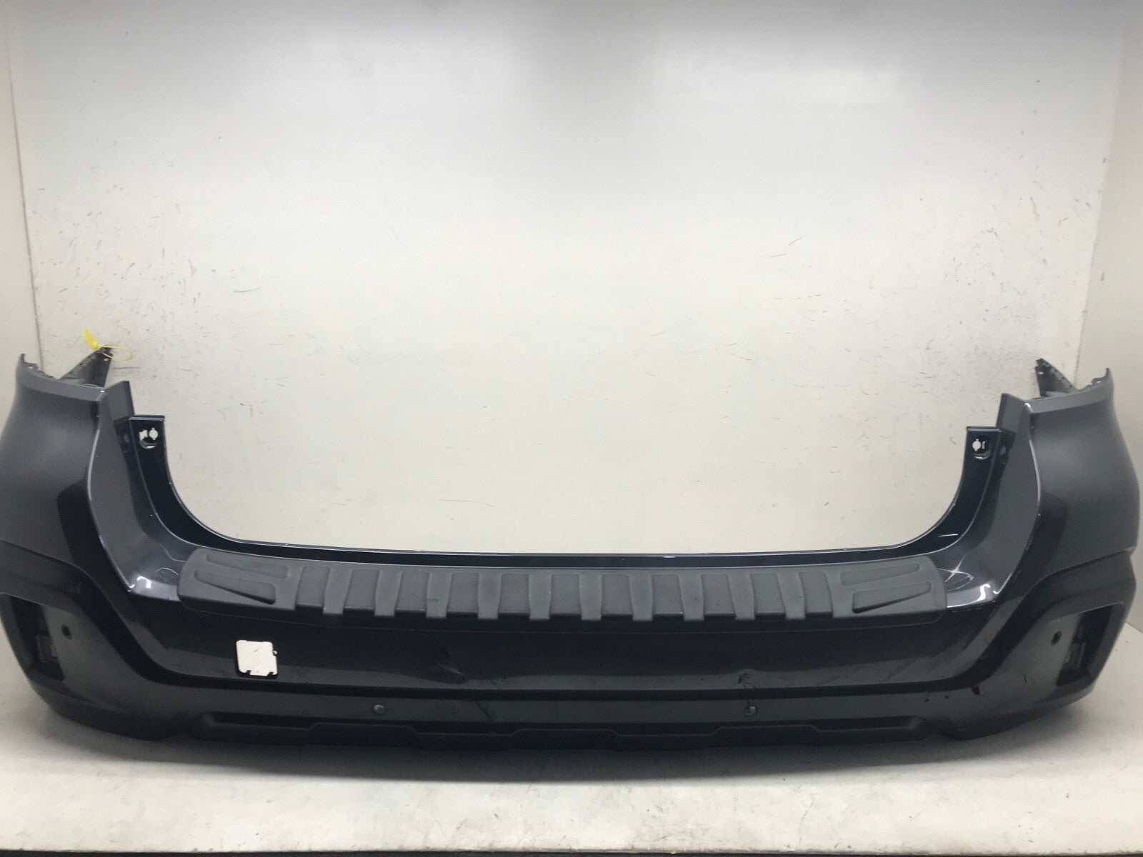 Rear Bumper Cover Subaru Outback w/Sensor Holes Grey 2018 2019 57704AL18A OEM4