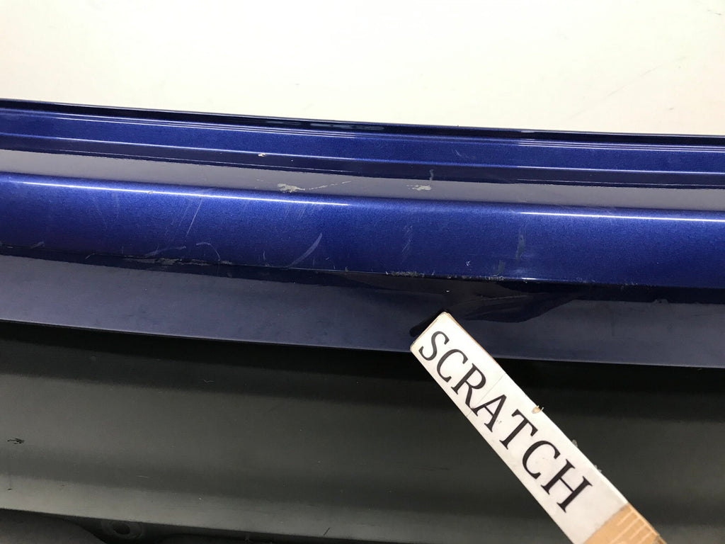 Rear Bumper Cover Blue Nissan Rogue Sport S SL SV 17 18 w/Sns H 62022-6MA0H OEM