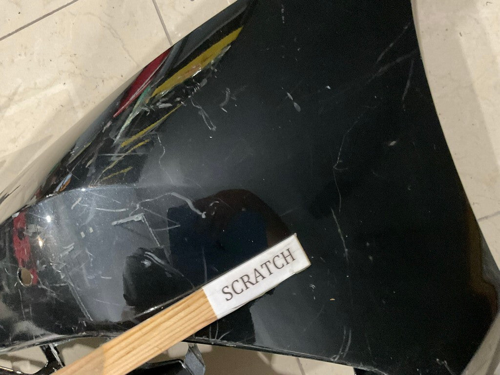 Front Bumper Cover Black 2019-2023 Lexus ES250 ES350 ES300H CAPA