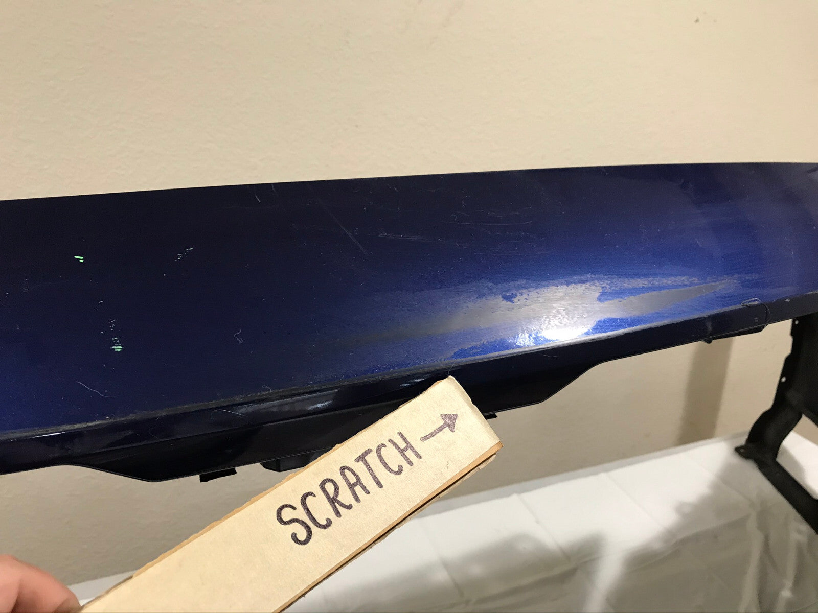 Front Bumper Cover Blue 2024 Subaru XV Crosstrek 57704FN200 OEM