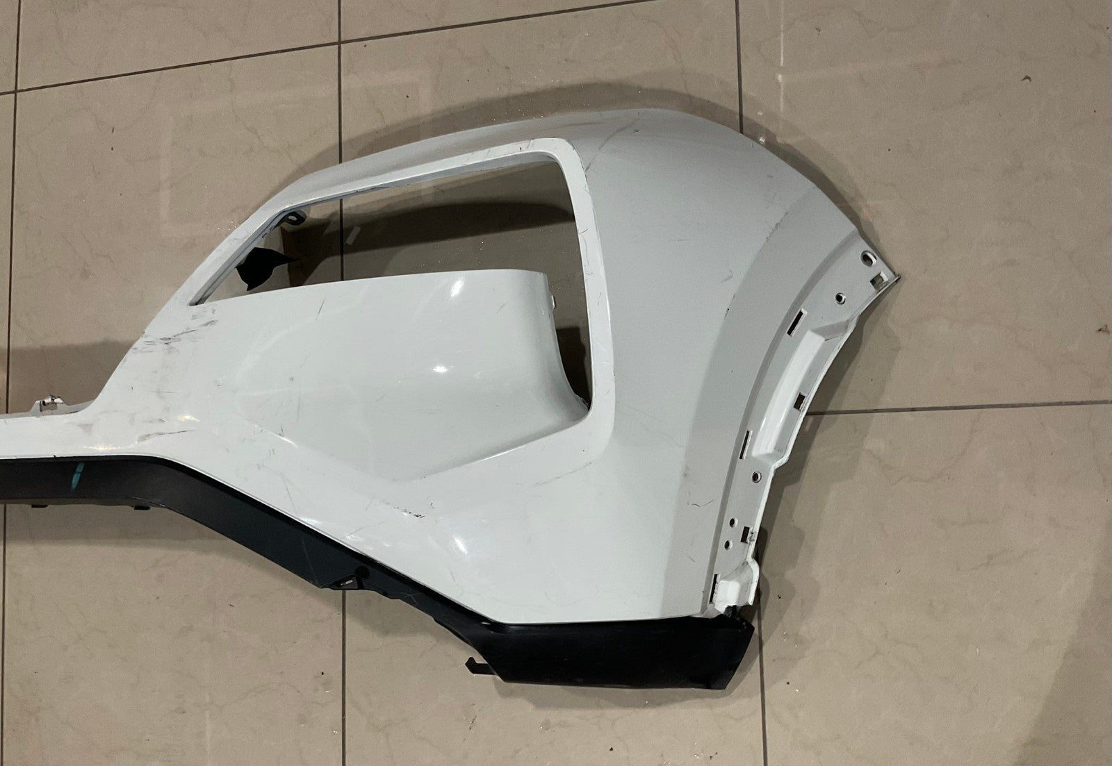 Front Bumper Cover White 2021-2023 Nissan Rogue SL Platinum CAPA