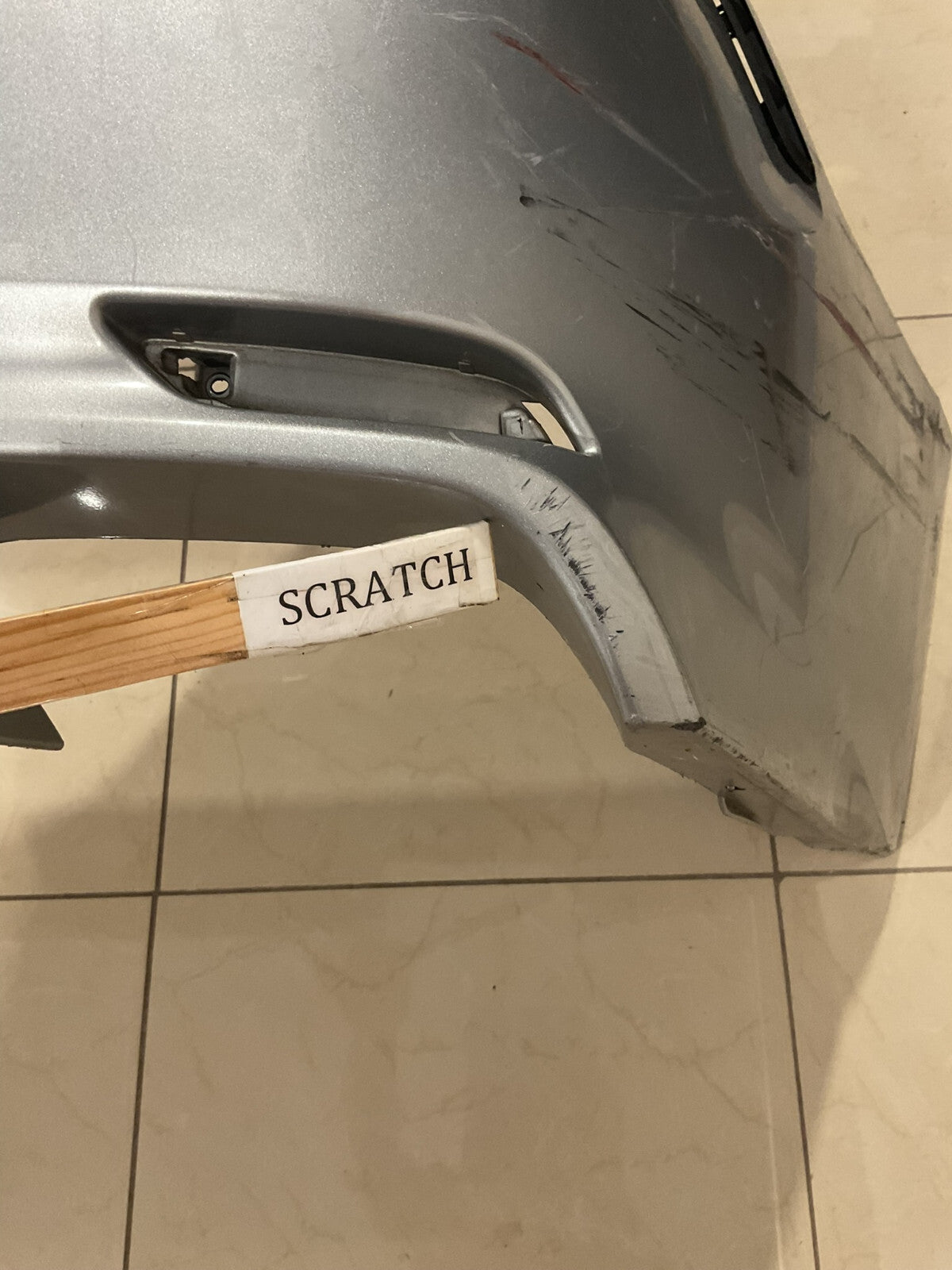 Rear Bumper Cover Silver Toyota Camry SE XSE Hybrid SE 2018-2019 52159+06B50 OEM