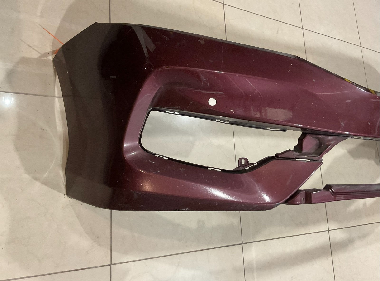 Front Bumper Cover Red Honda Accord Sedan 2016-2017 71101+tf2+a000 OEM
